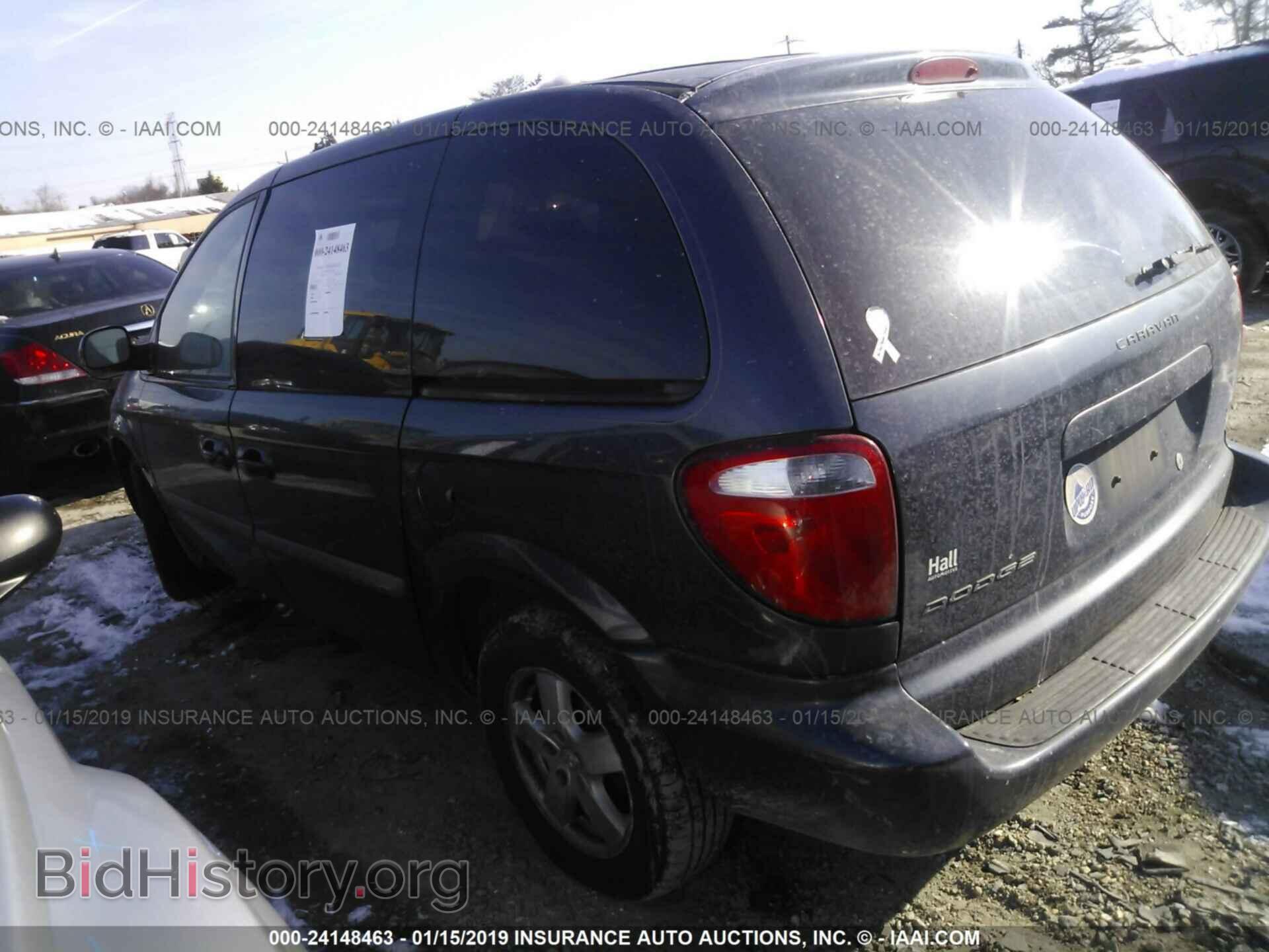 2007 DODGE CARAVAN - VIN: 1D4GP45R07B148353 - Фото 3