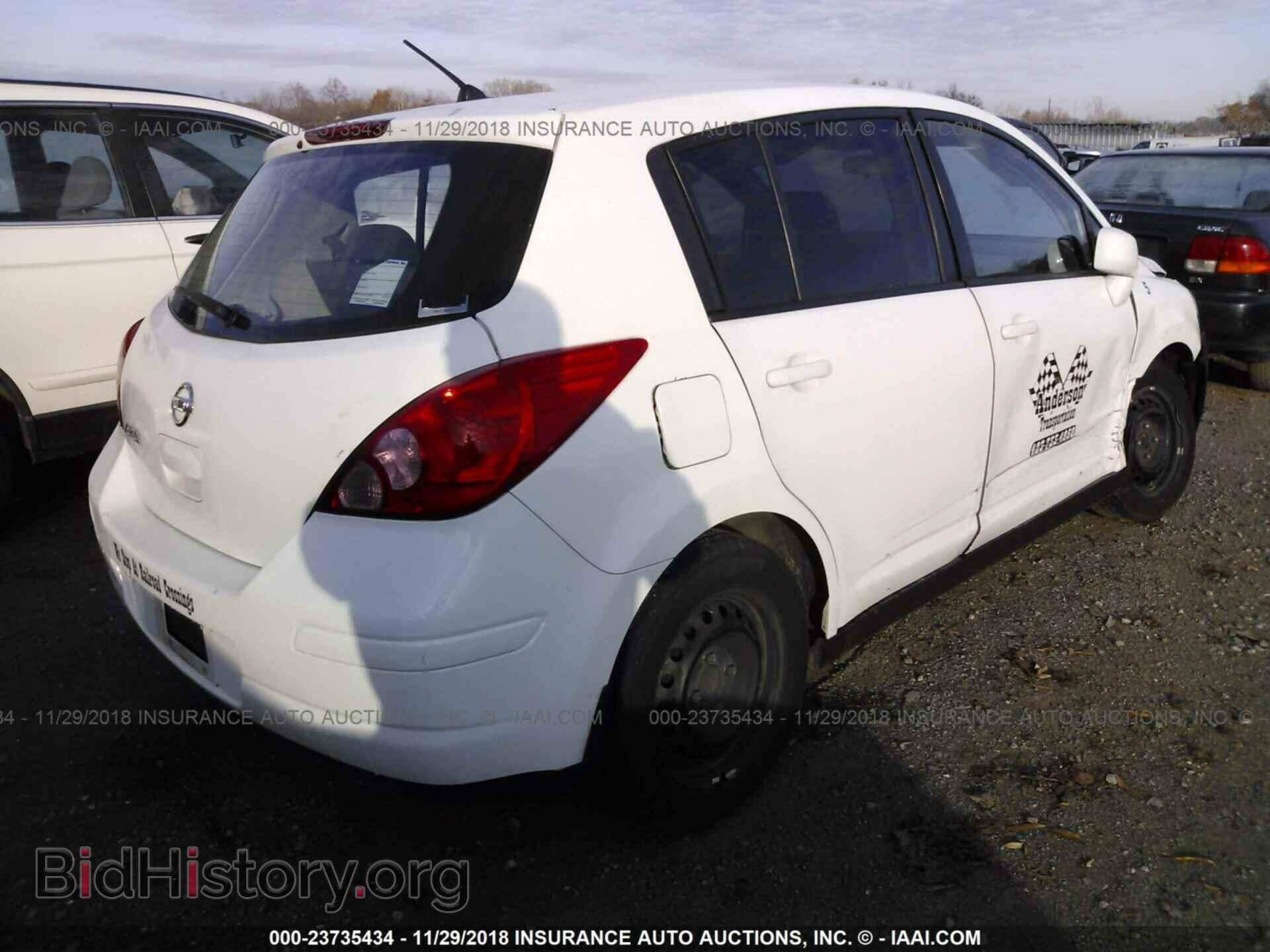 2008 NISSAN VERSA - VIN: 3N1BC13E38L435495 - Фото 4