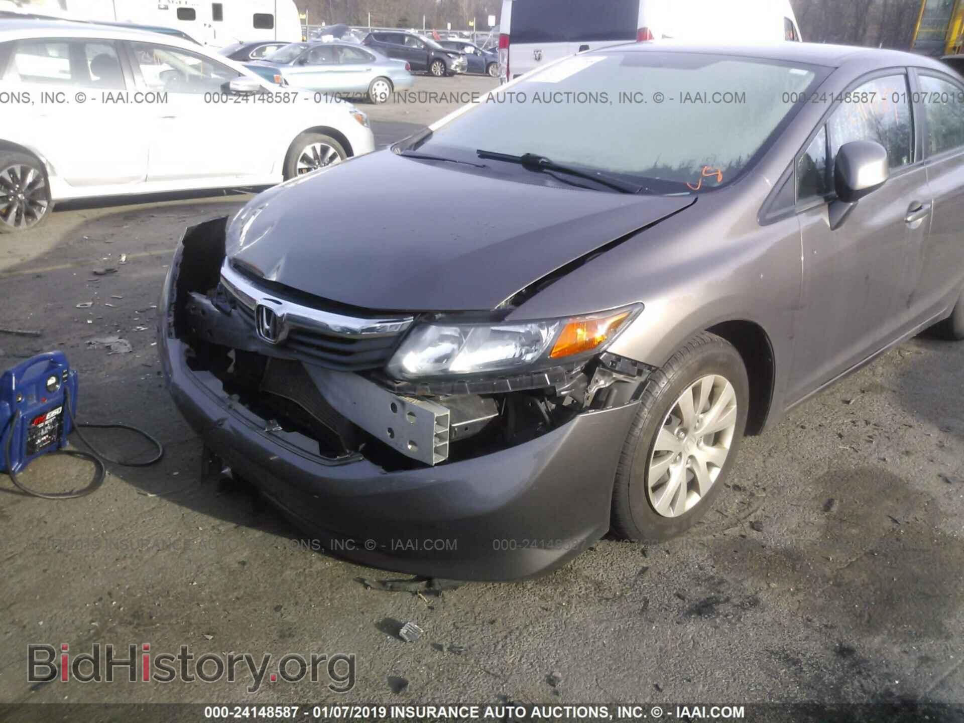 2012 HONDA CIVIC - VIN: 2HGFB2F51CH598765 - Фото 6