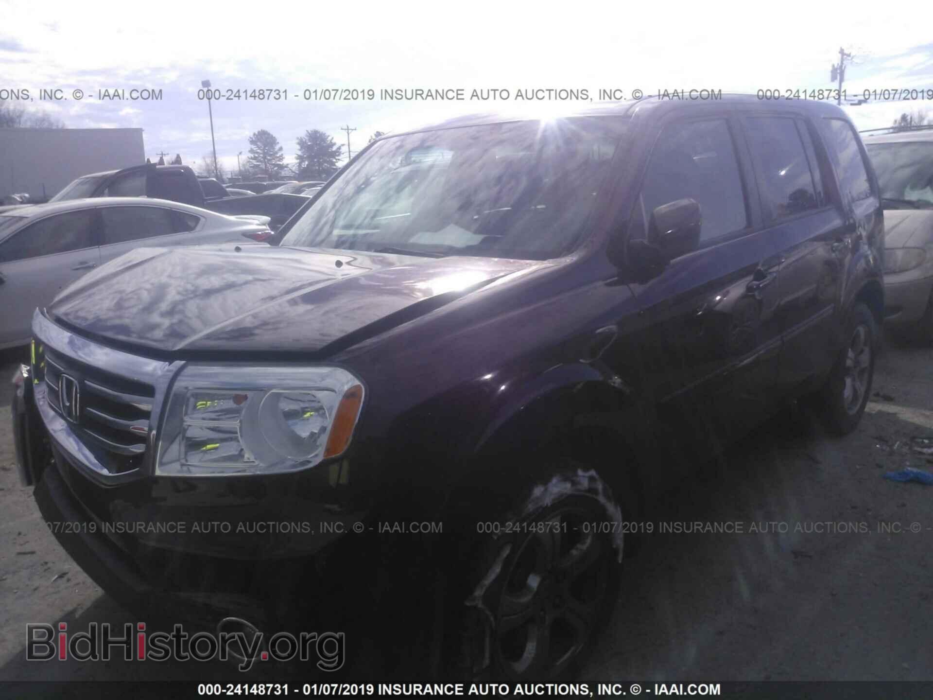 2013 HONDA PILOT - VIN: 5FNYF3H56DB012924 - Фото 2