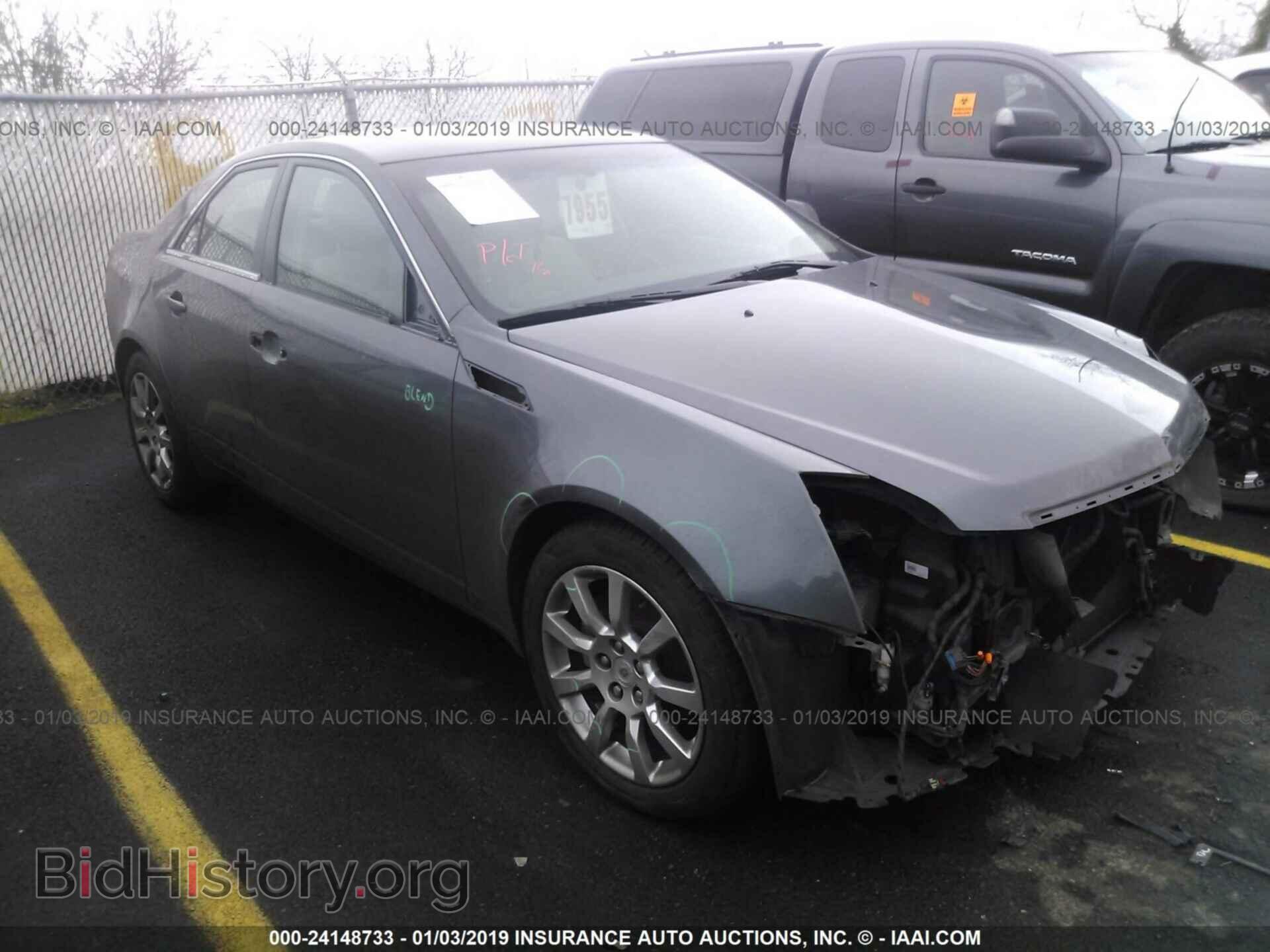 Photo 1G6DR57V280150177 - CADILLAC CTS 2008