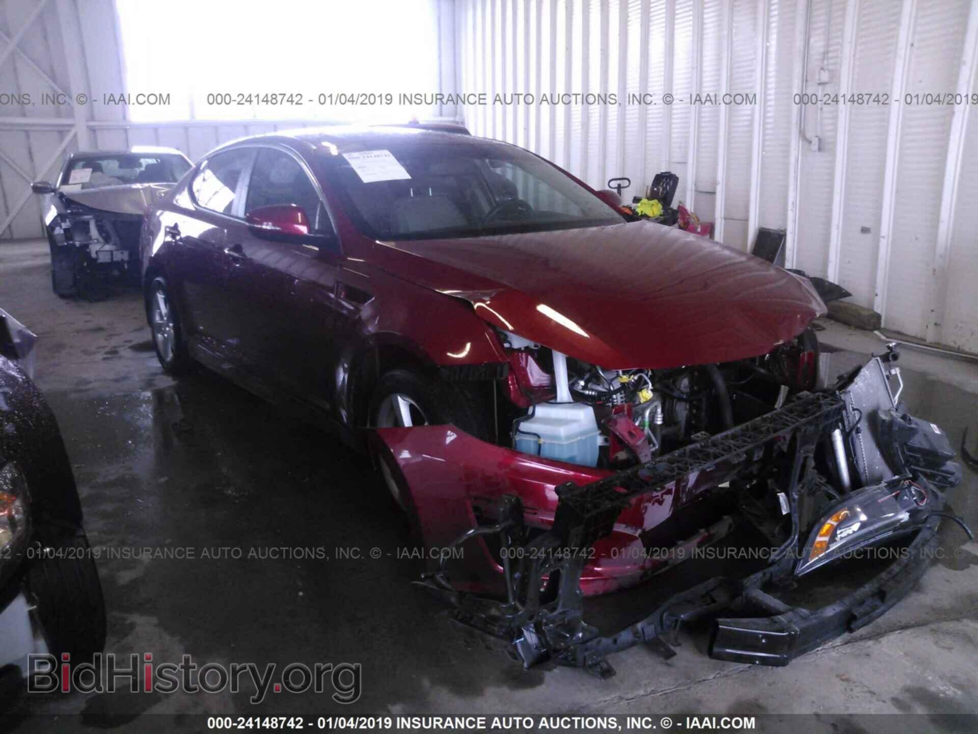 Фотография 5XXGM4A75EG294345 - KIA OPTIMA 2014