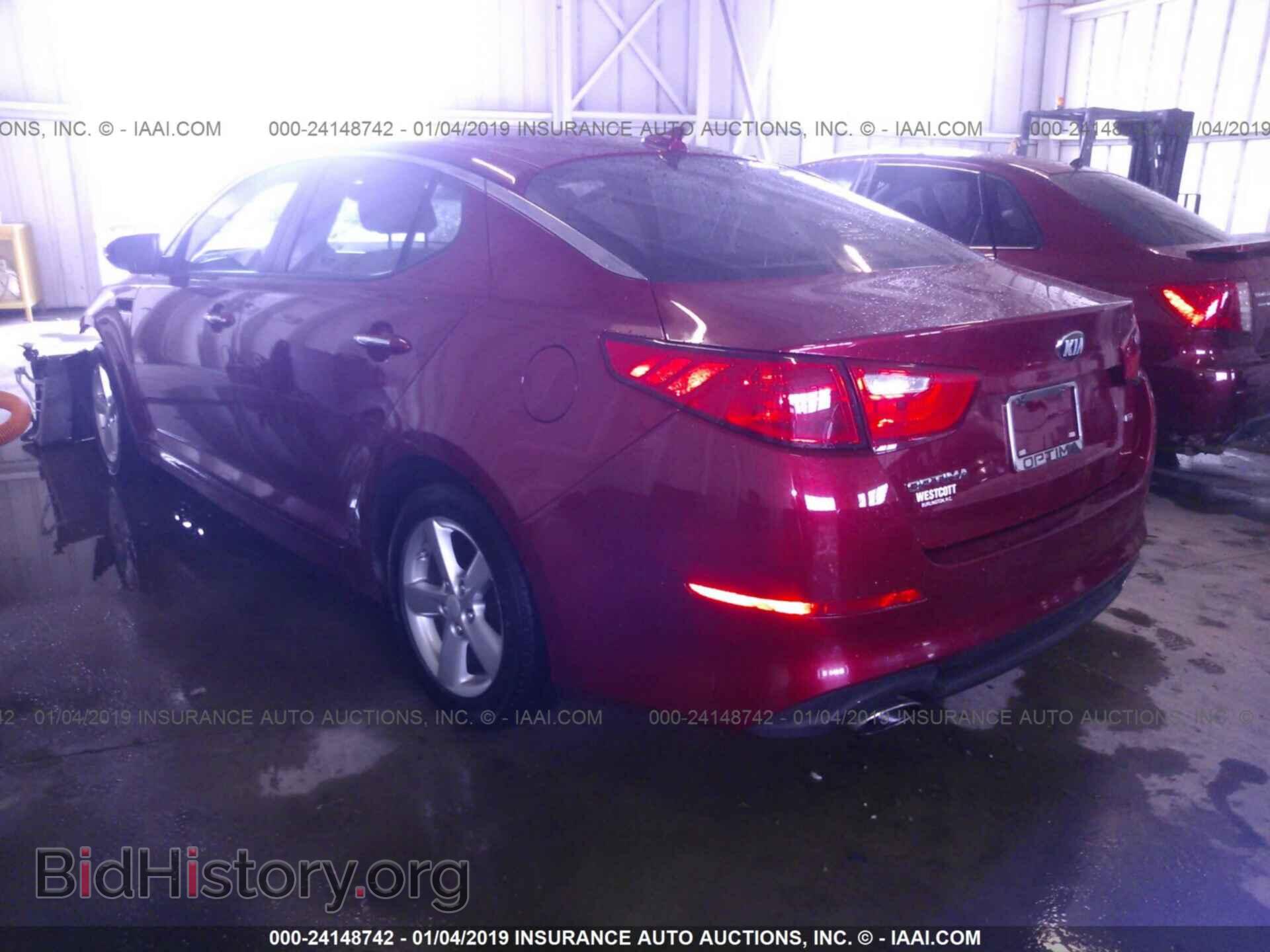 2014 KIA OPTIMA - VIN: 5XXGM4A75EG294345 - Фото 3