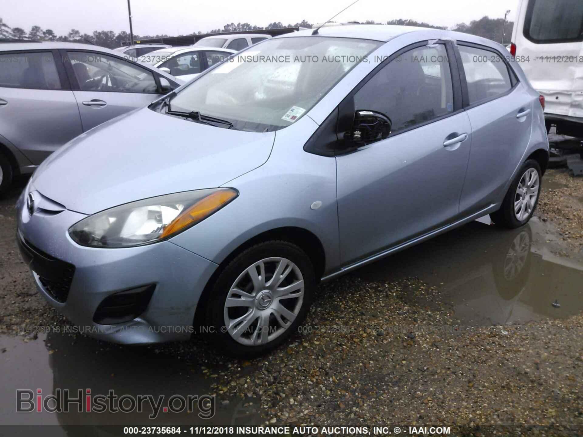 2013 MAZDA MAZDA2 - VIN: JM1DE1KY3D0166661 - Фото 2