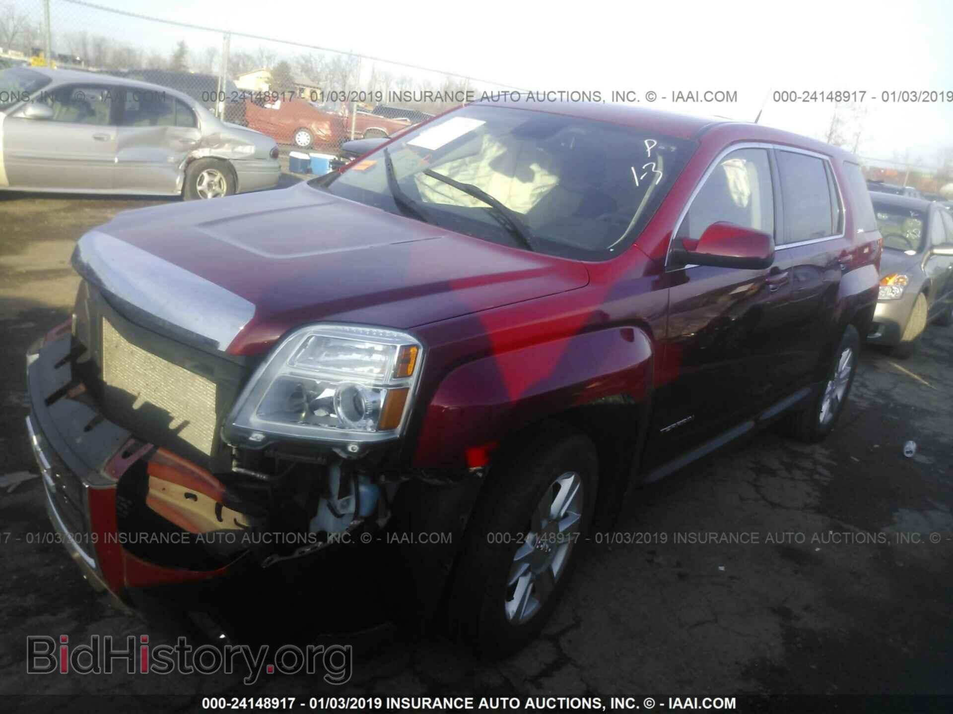 2013 GMC TERRAIN - VIN: 2GKALMEK7D6126001 - Фото 2