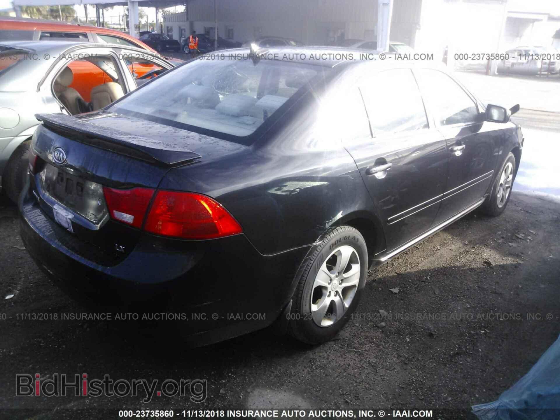 2009 KIA OPTIMA - VIN: KNAGE228295340164 - Photo 4