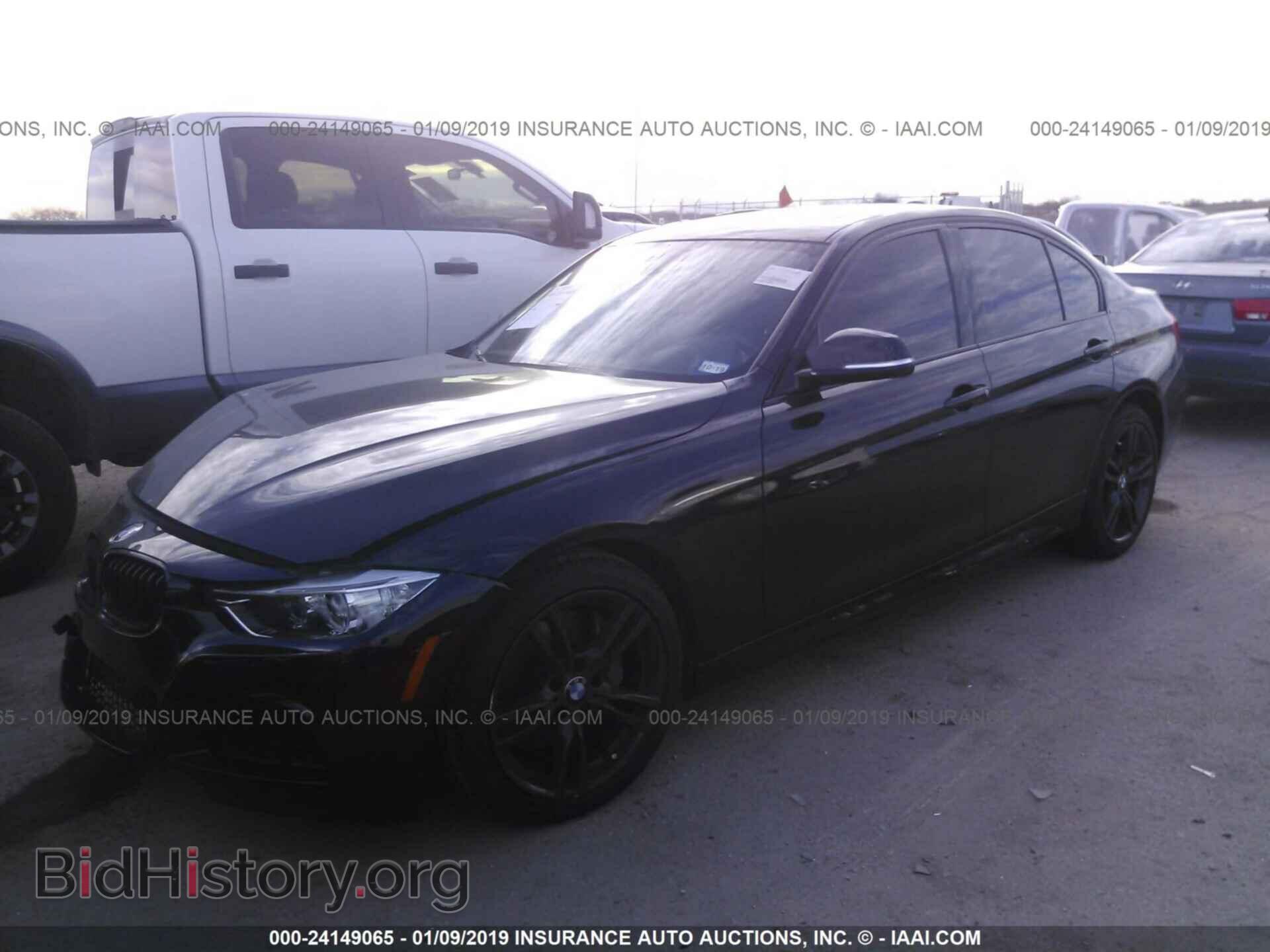 2014 BMW 335 - VIN: WBA3A9C56EF477717 - Фото 2