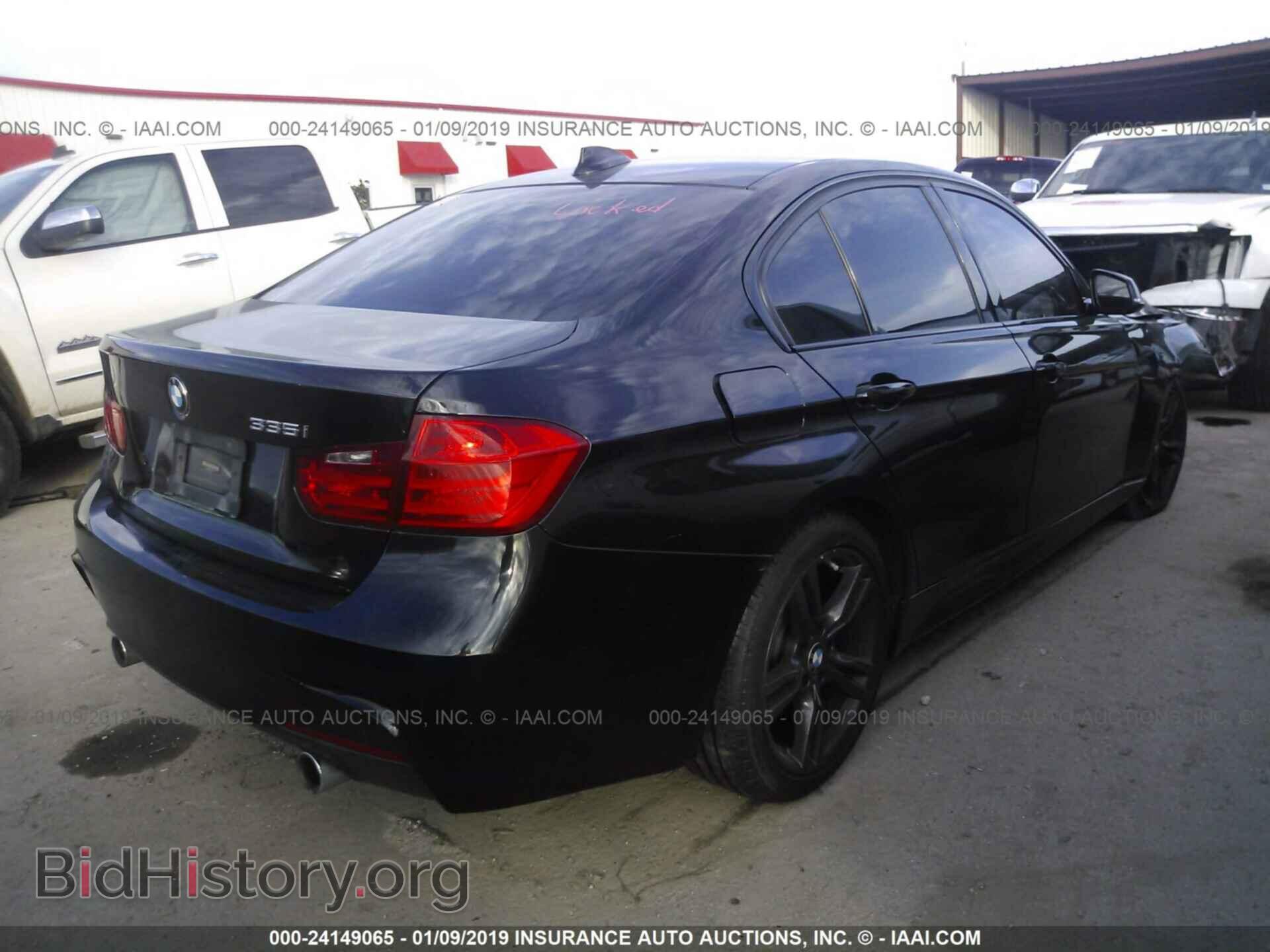 2014 BMW 335 - VIN: WBA3A9C56EF477717 - Фото 4