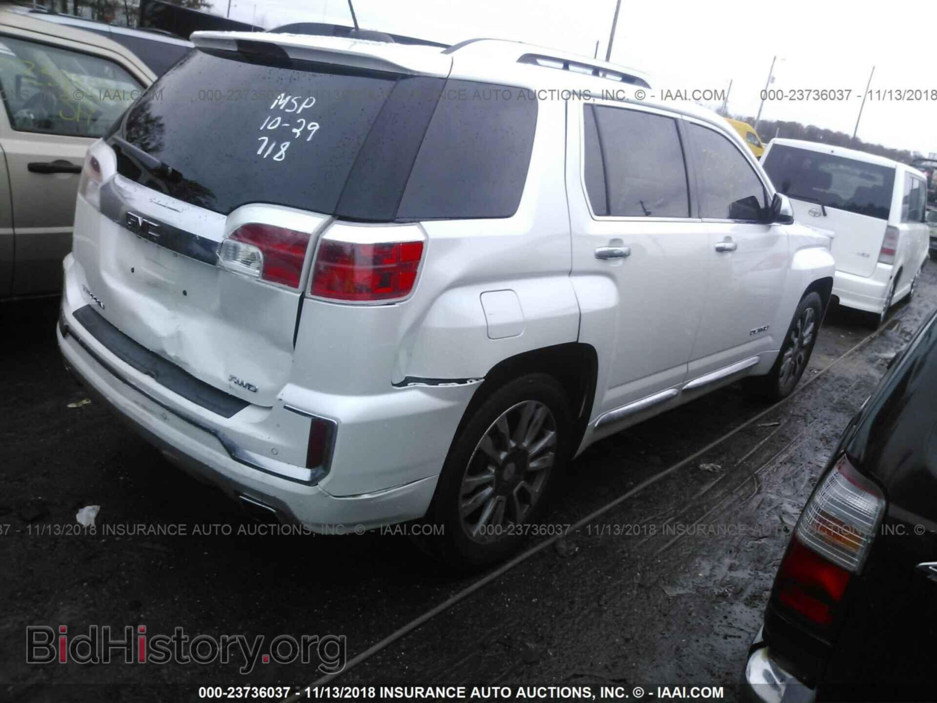 2016 GMC TERRAIN - VIN: 2GKFLVE37G6117078 - Фото 4