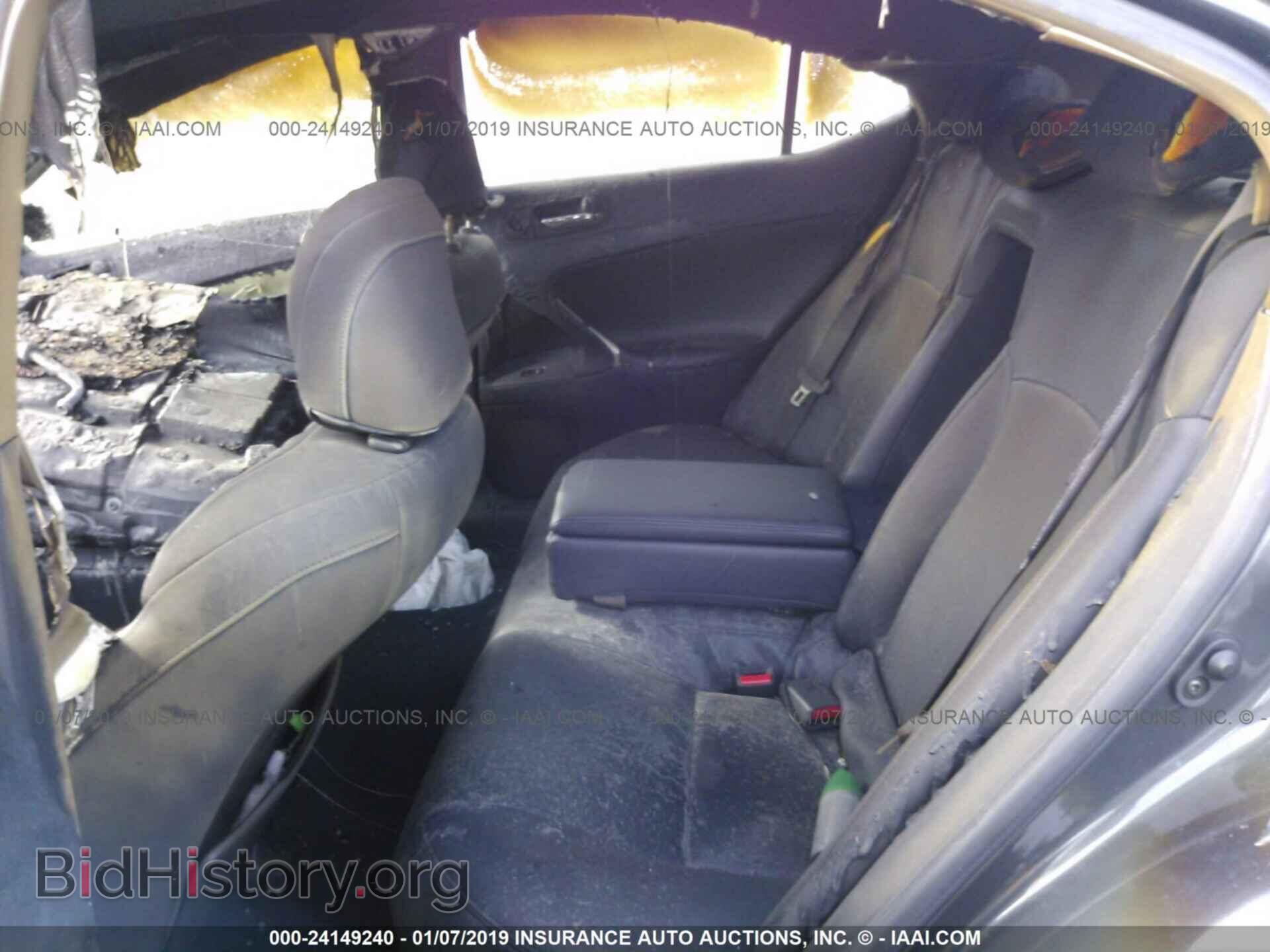 2006 LEXUS IS - VIN: JTHBE262765003602 - Фото 8