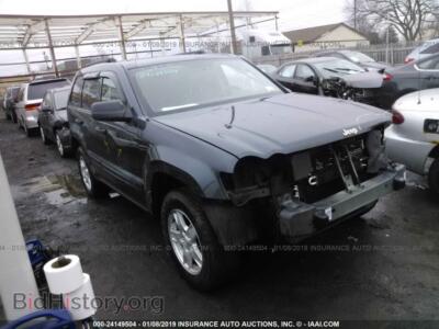 2005 Jeep GRAND CHEROKEE, green — VIN 1J4GR48K25C674670, IAAI