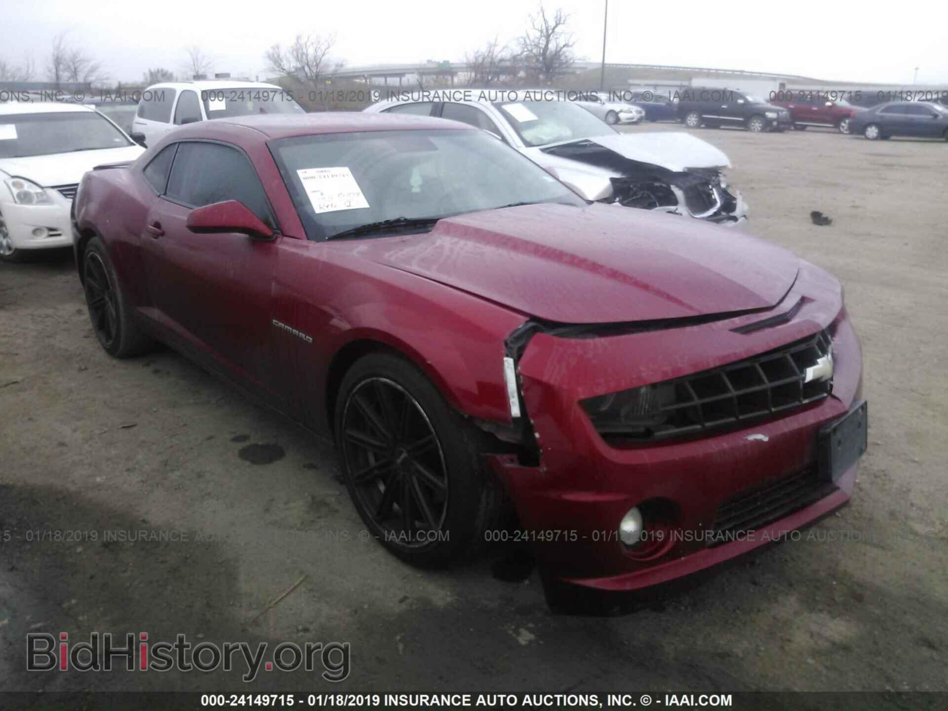 Photo 2G1FJ1EJ9C9185053 - CHEVROLET CAMARO 2012