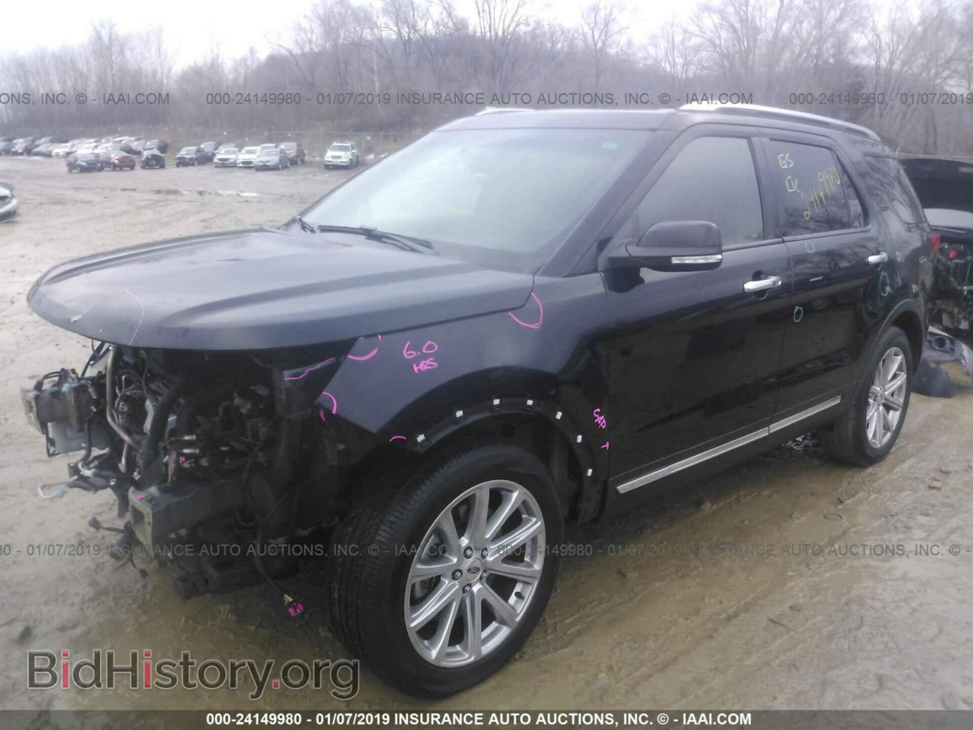 2016 FORD EXPLORER - VIN: 1FM5K8F85GGD15367 - Photo 2