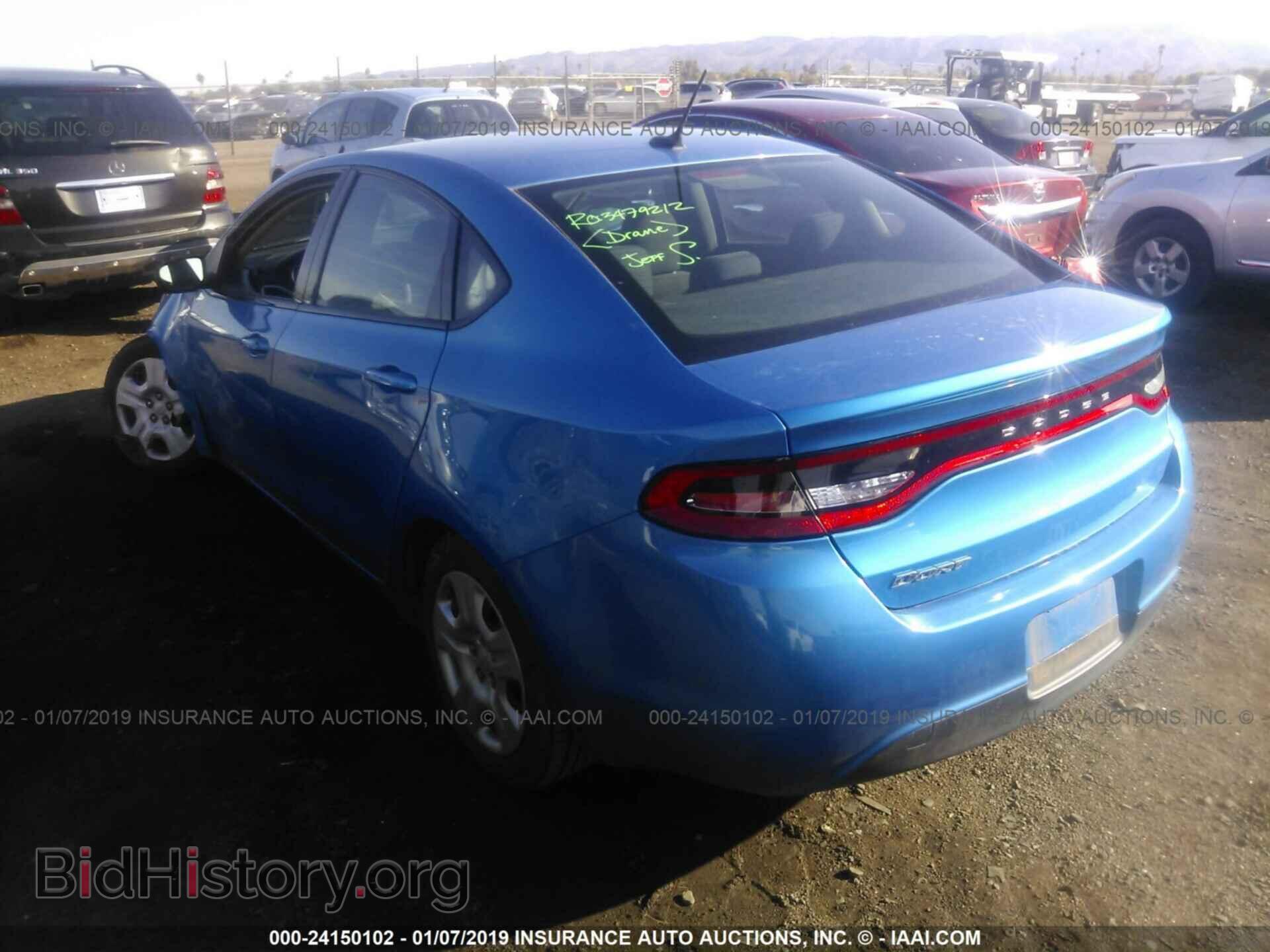 2015 DODGE DART - VIN: 1C3CDFAA9FD362569 - Фото 3