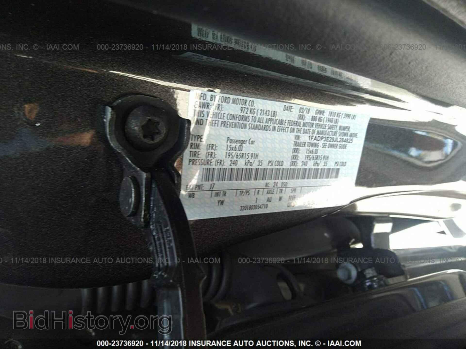 2018 FORD FOCUS - VIN: 1FADP3E29JL284825 - Photo 9
