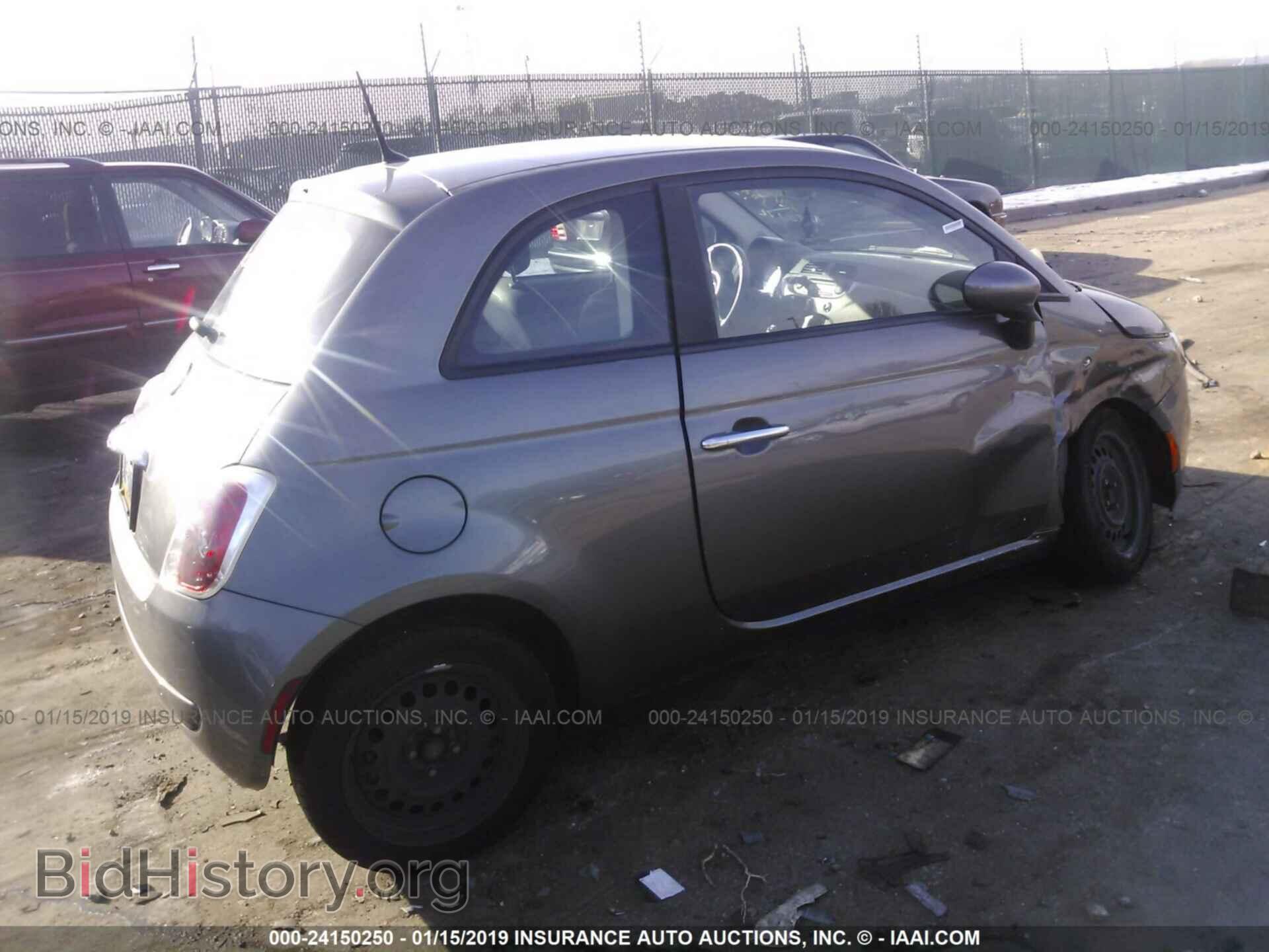 2012 FIAT 500 - VIN: 3C3CFFAR3CT233720 - Фото 4