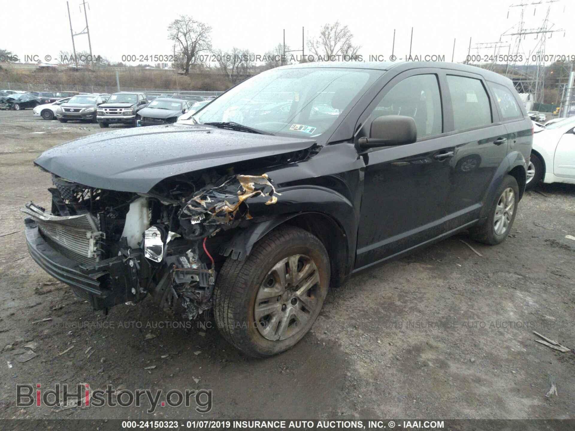 2014 DODGE JOURNEY - VIN: 3C4PDCAB6ET120867 - Фото 2