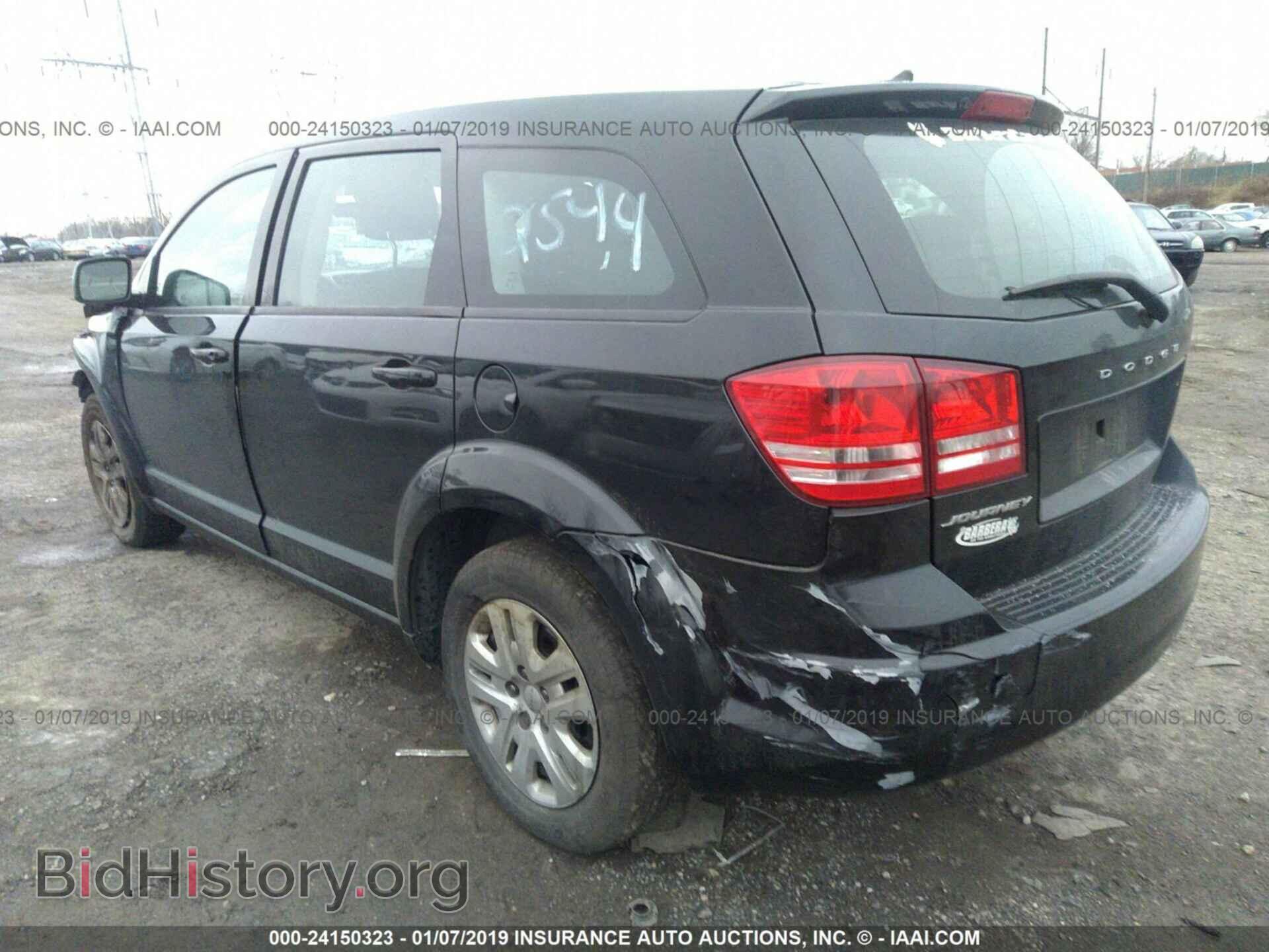 2014 DODGE JOURNEY - VIN: 3C4PDCAB6ET120867 - Фото 3