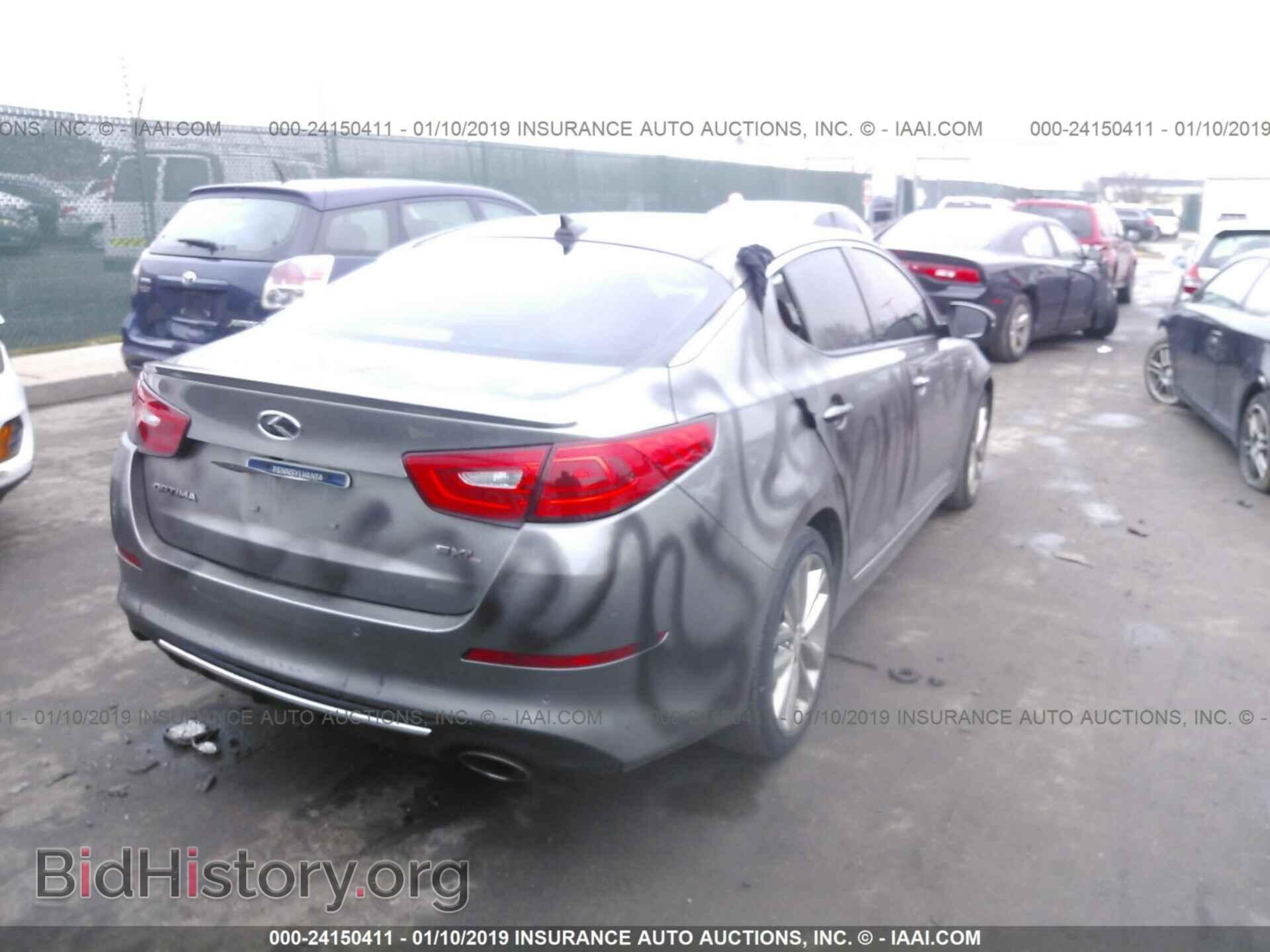2015 KIA OPTIMA - VIN: 5XXGR4A64FG475835 - Photo 4