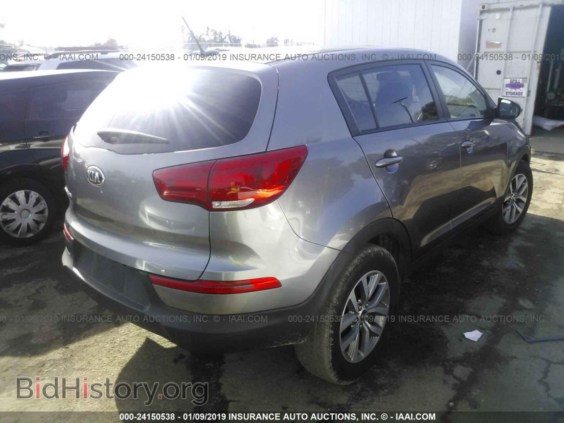 2015 KIA SPORTAGE - VIN: KNDPB3AC9F7710792 - Фото 4