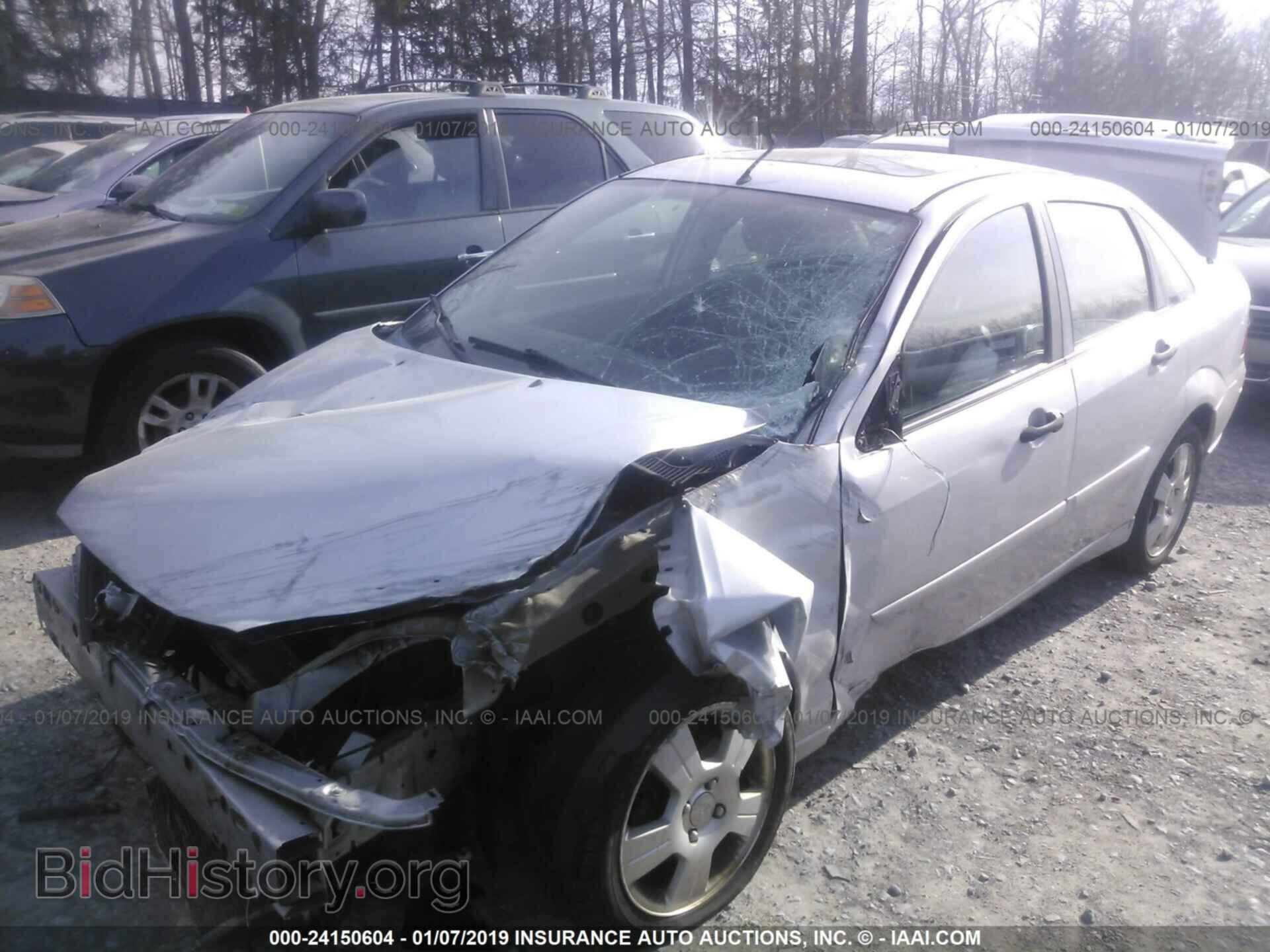 2007 FORD FOCUS - VIN: 1FAHP34N47W365302 - Фото 2