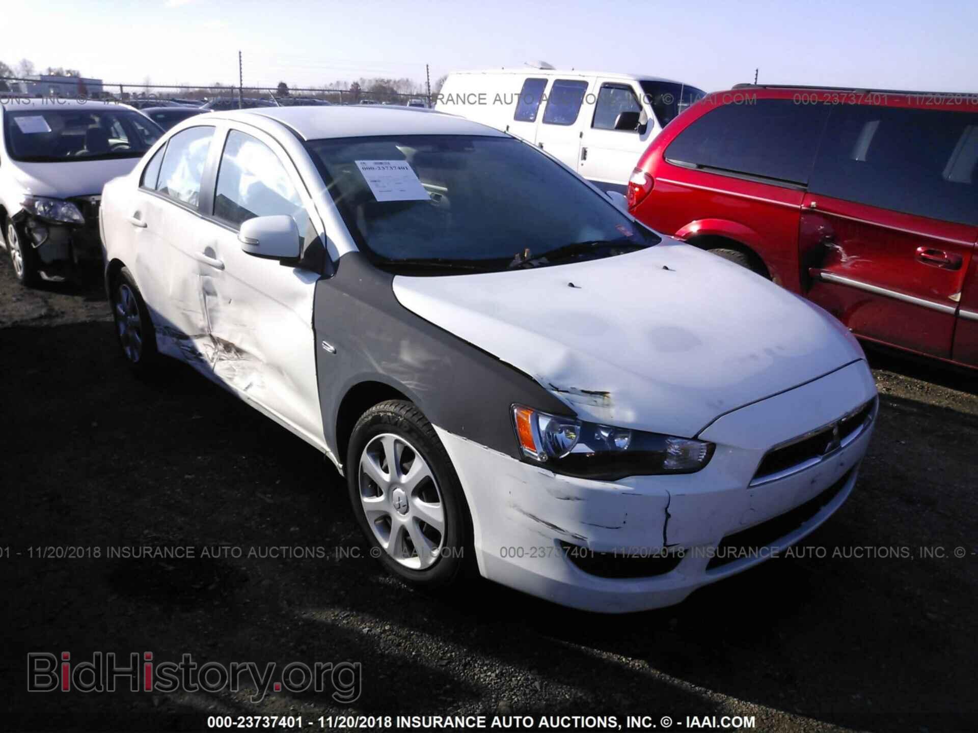 Photo JA32U2FU2FU017126 - MITSUBISHI LANCER 2015