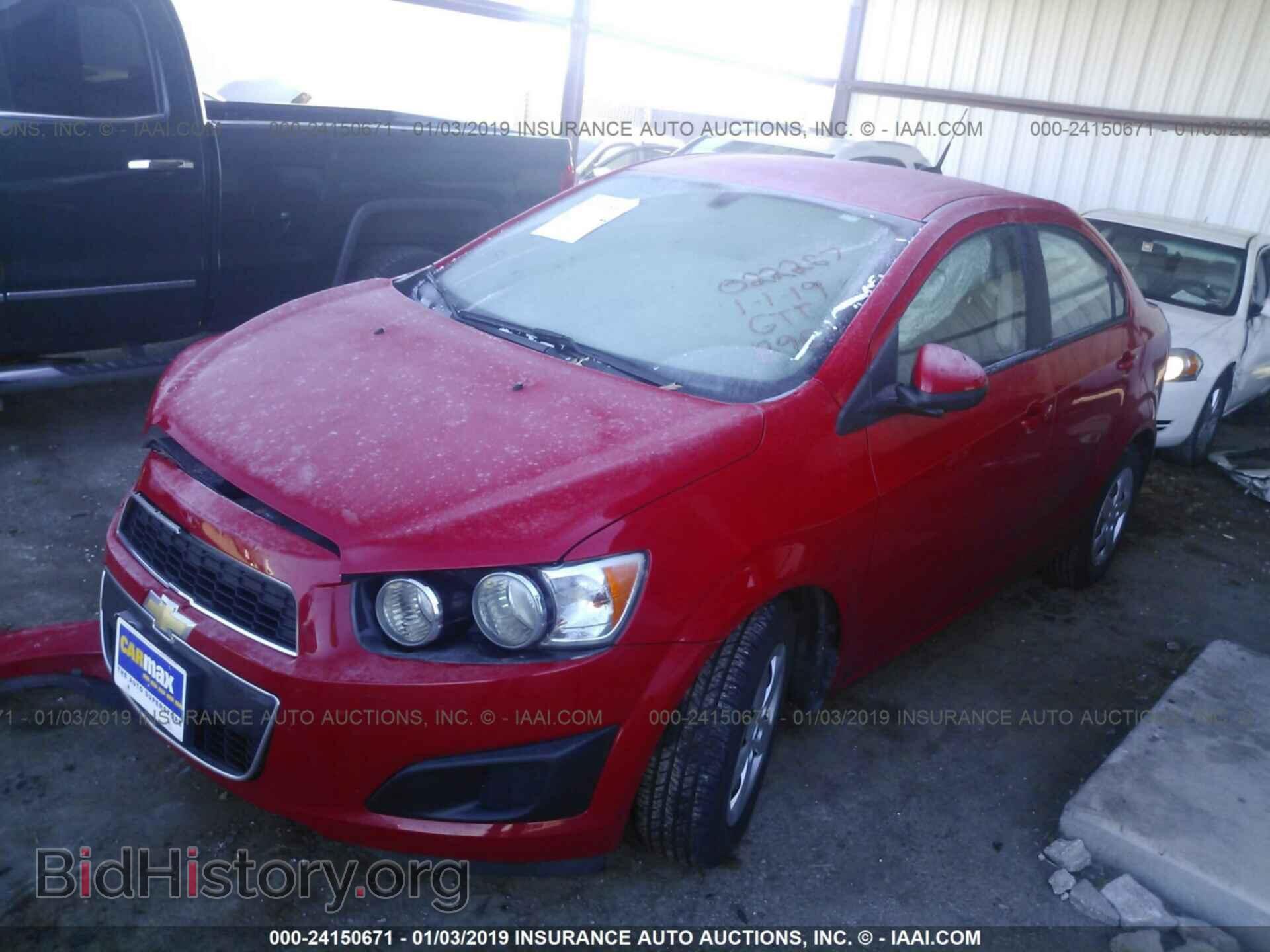 2014 CHEVROLET SONIC - VIN: 1G1JA5SH4E4242977 - Фото 2