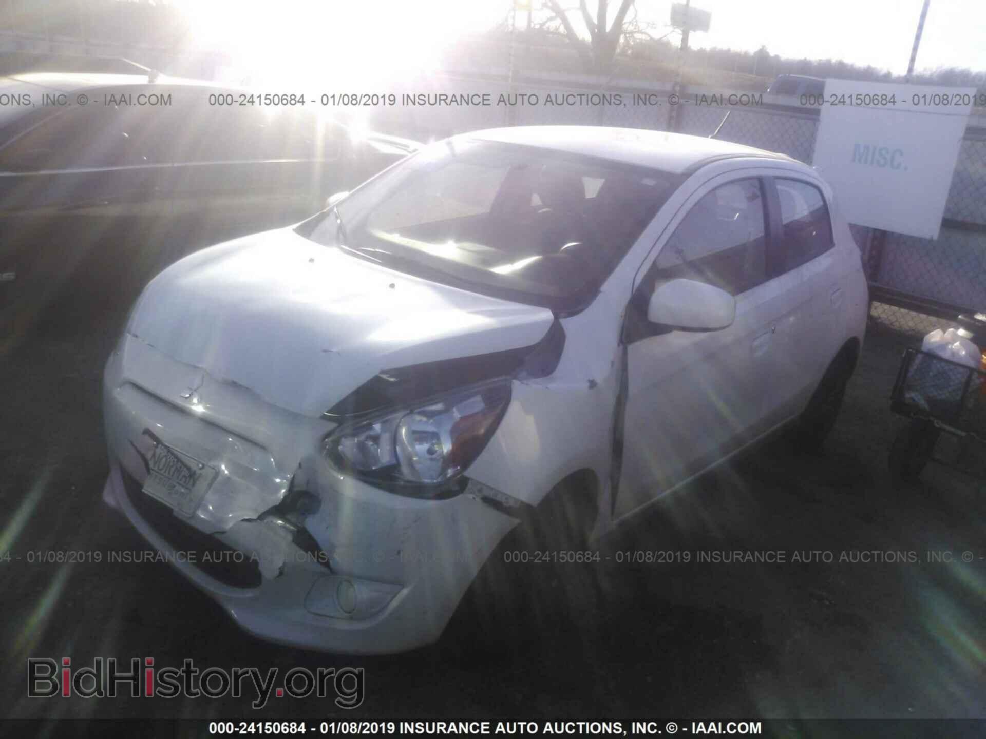 2015 MITSUBISHI MIRAGE - VIN: ML32A3HJ6FH050211 - Фото 2