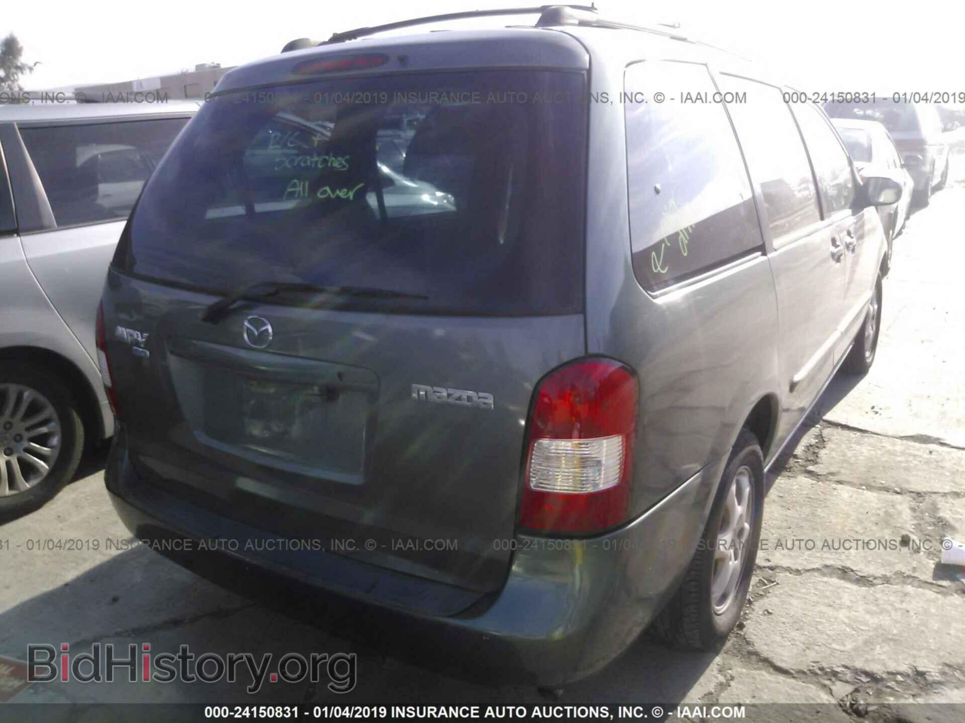 2001 MAZDA MPV - VIN: JM3LW28Y210195707 - Фото 4