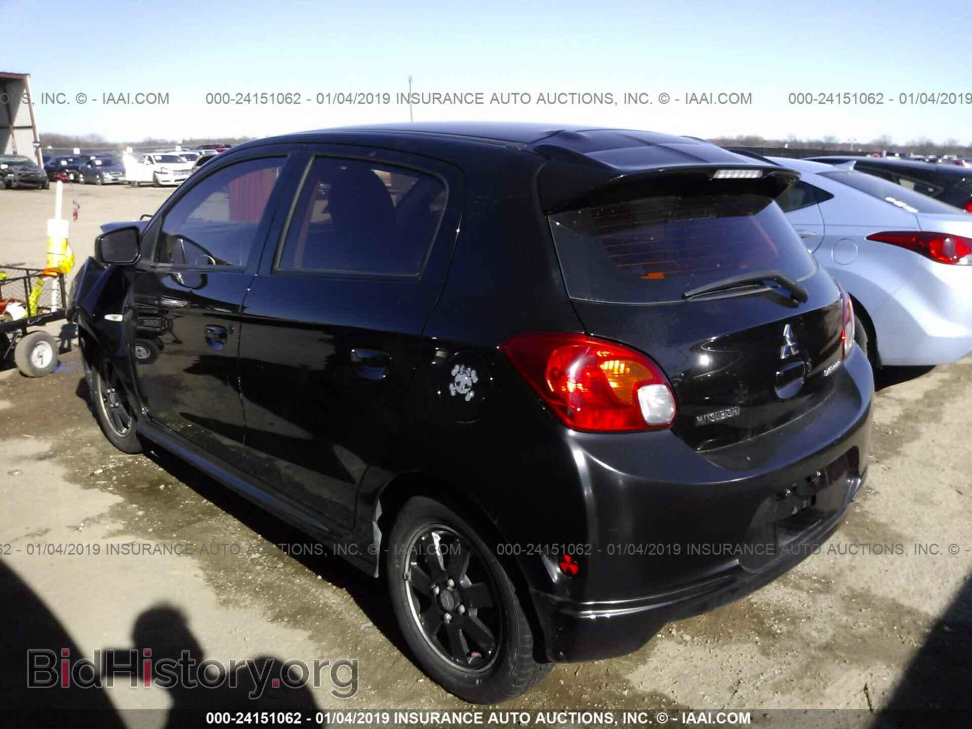 2014 MITSUBISHI MIRAGE - VIN: ML32A4HJ6EH018847 - Фото 3