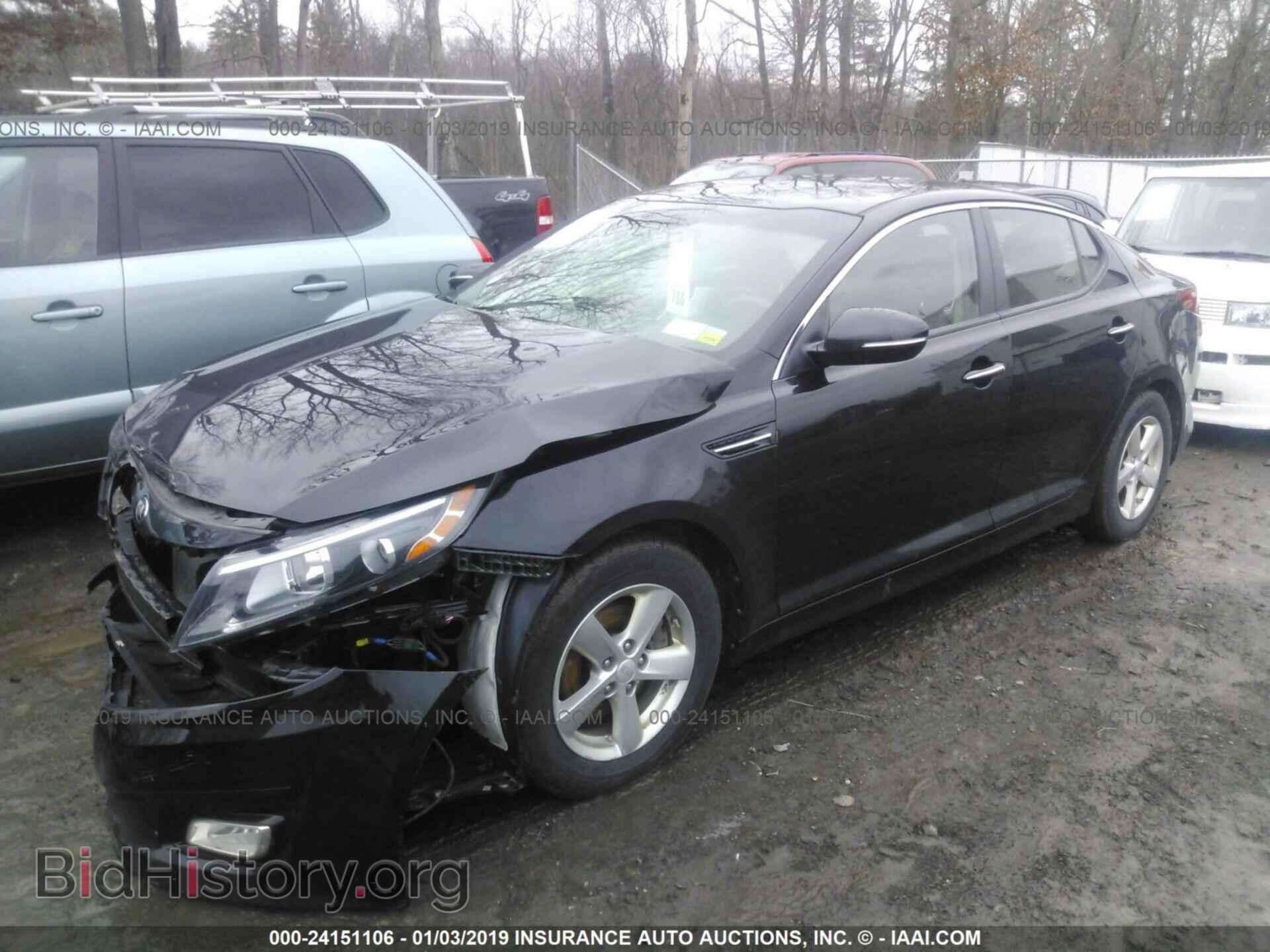 2015 KIA OPTIMA - VIN: KNAGM4A79F5665087 - Фото 2