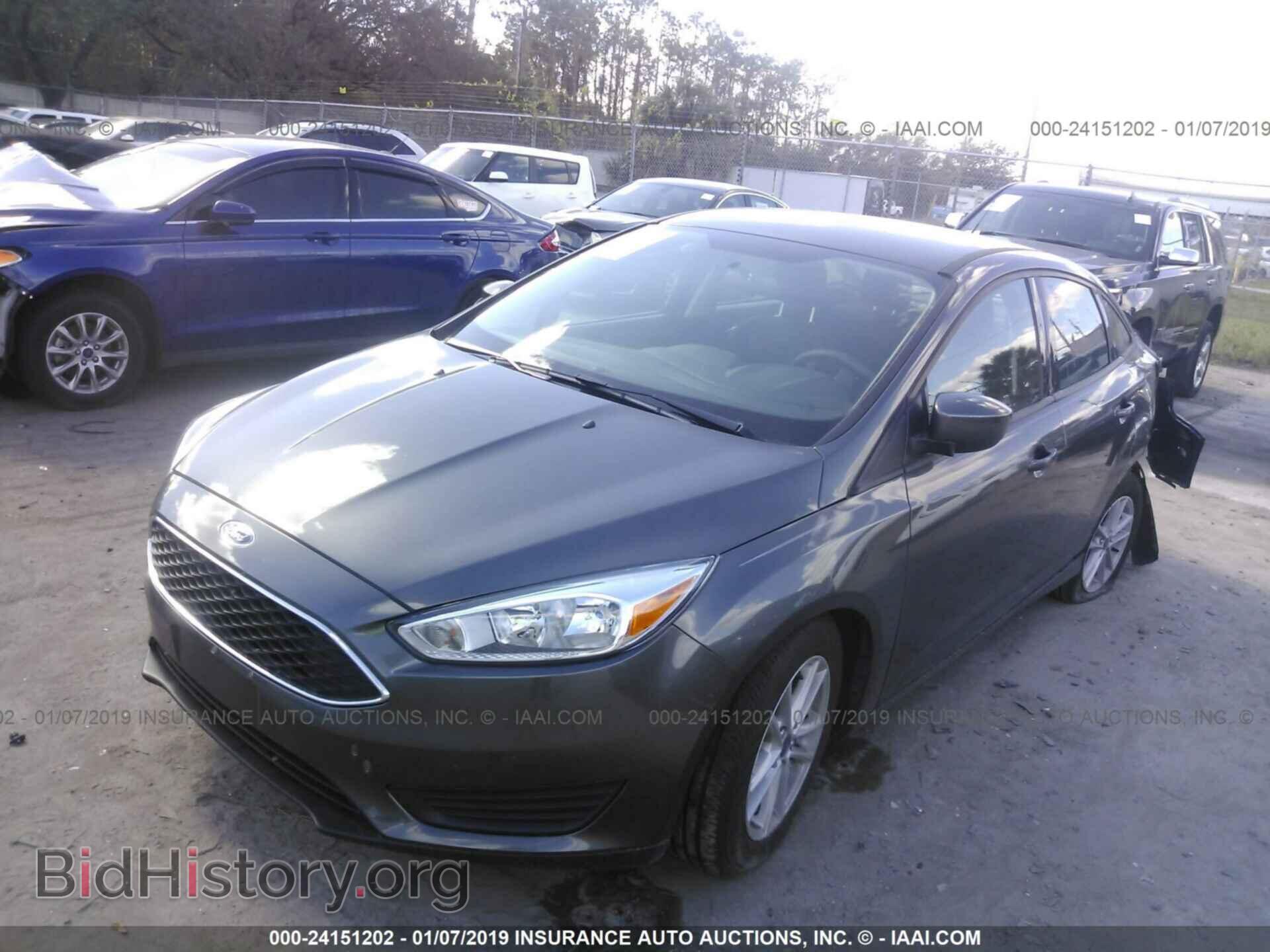 2018 FORD FOCUS - VIN: 1FADP3FEXJL281845 - Фото 2