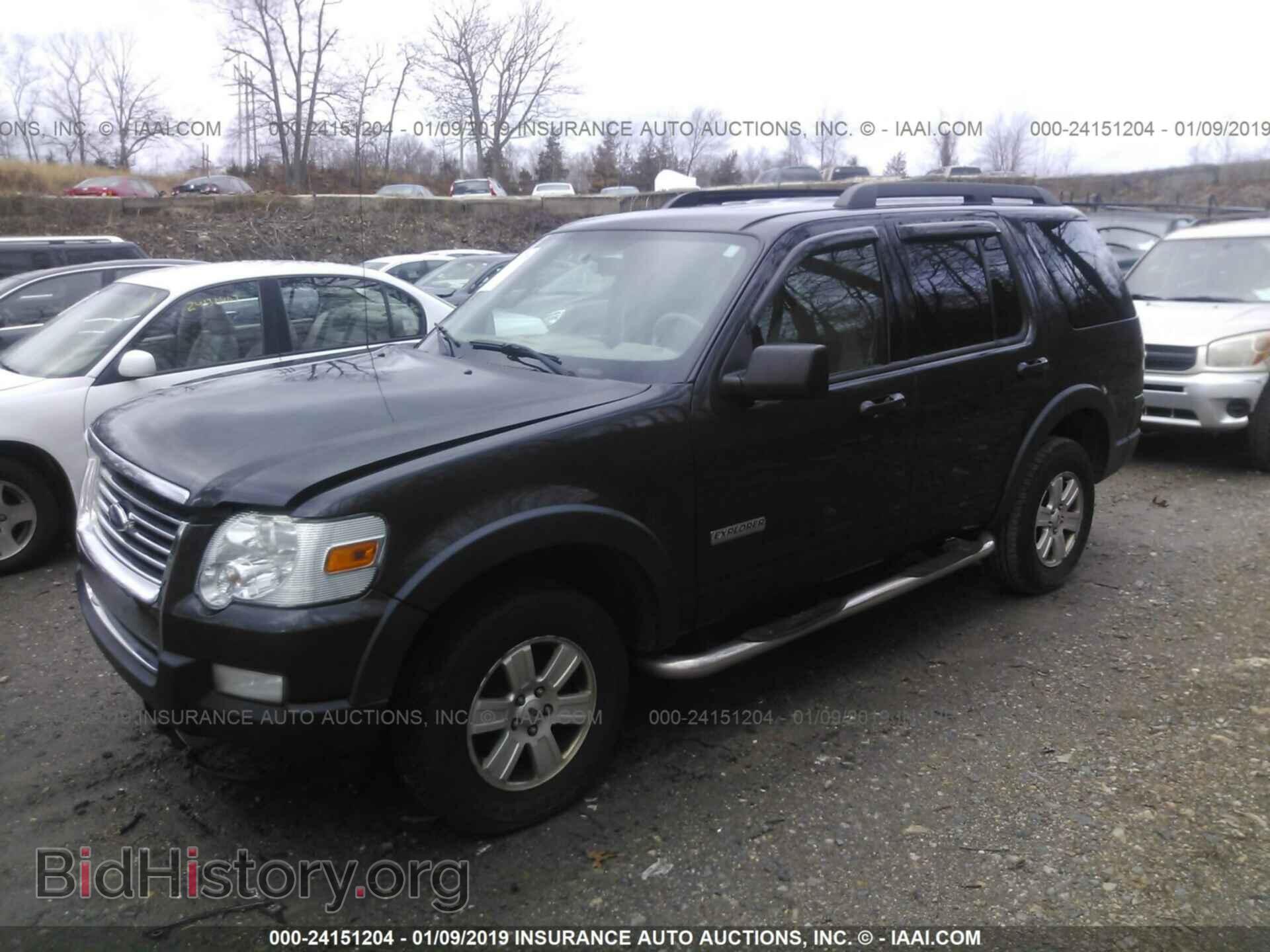 2007 FORD EXPLORER - VIN: 1FMEU73E17UB22634 - Фото 2