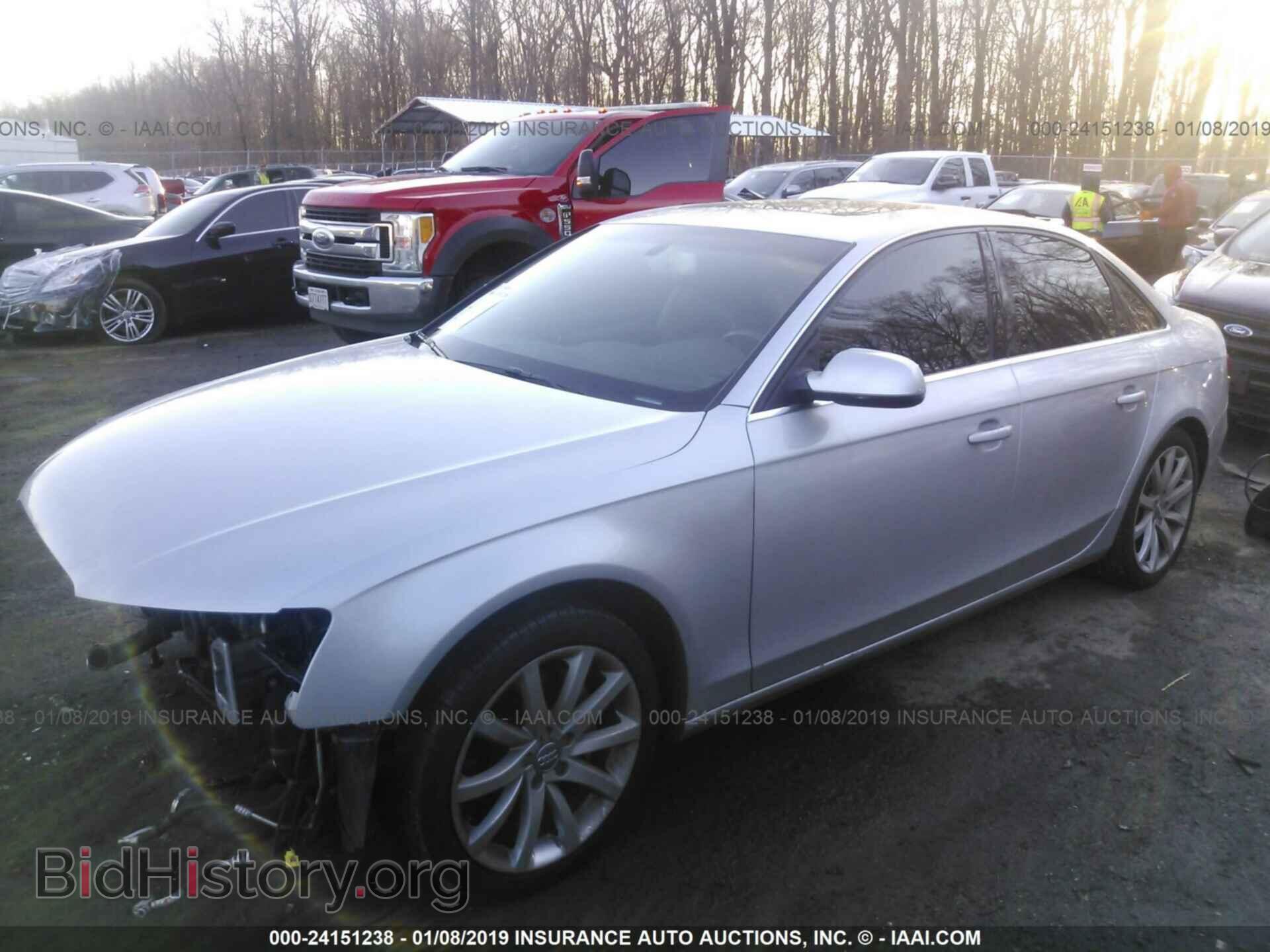 2013 AUDI A4 - VIN: WAUFFAFL7DN005346 - Фото 2