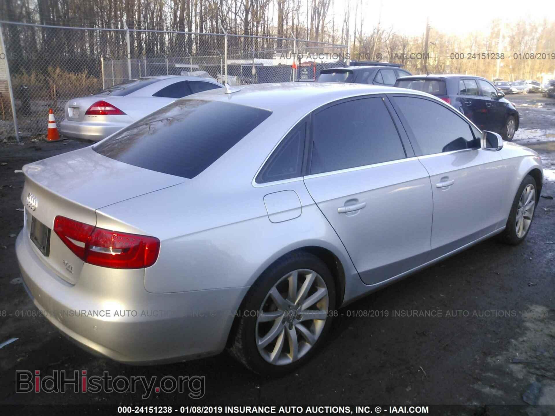 2013 AUDI A4 - VIN: WAUFFAFL7DN005346 - Фото 4