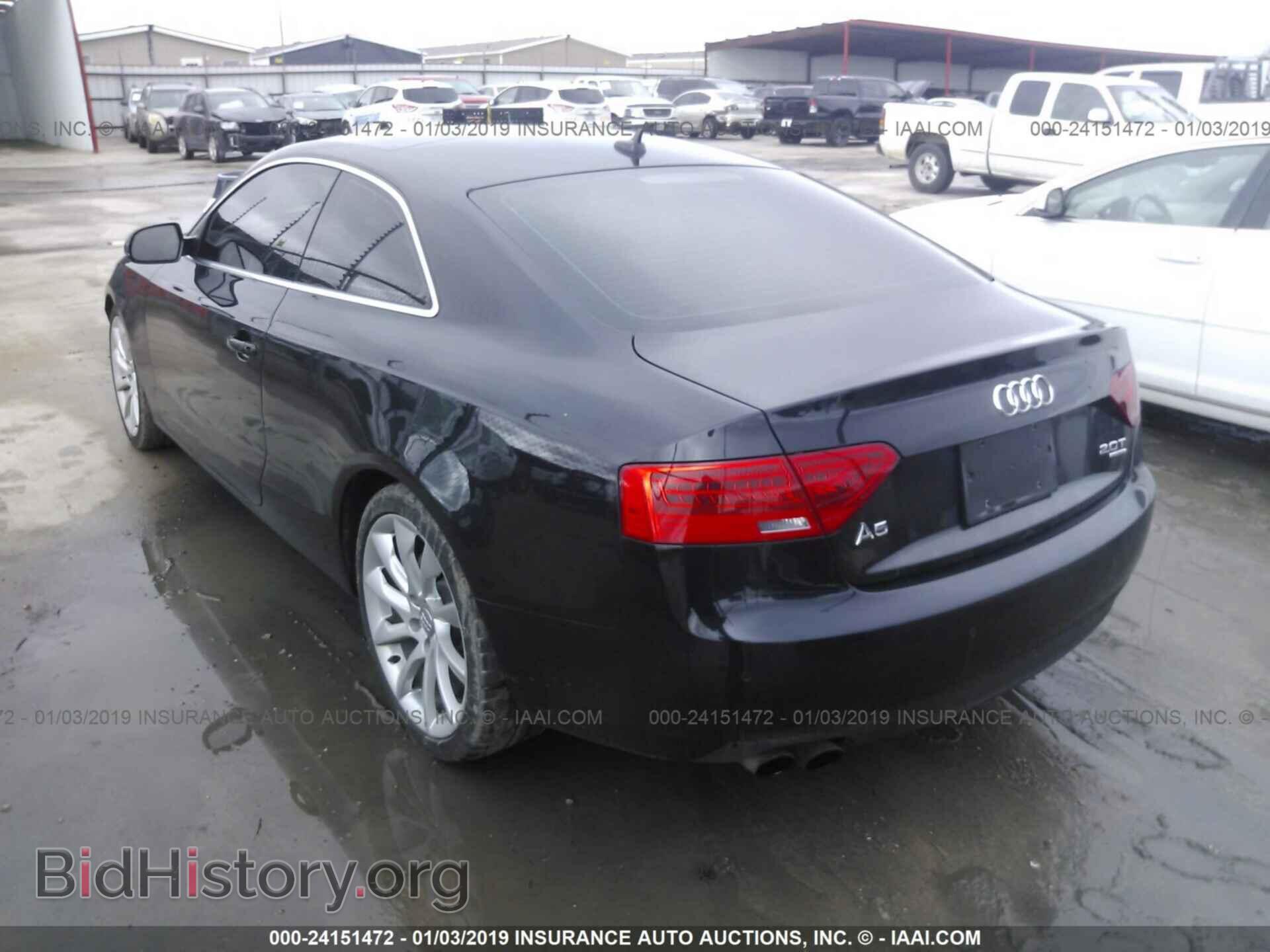 2013 AUDI A5 - VIN: WAULFAFR3DA033658 - Photo 3