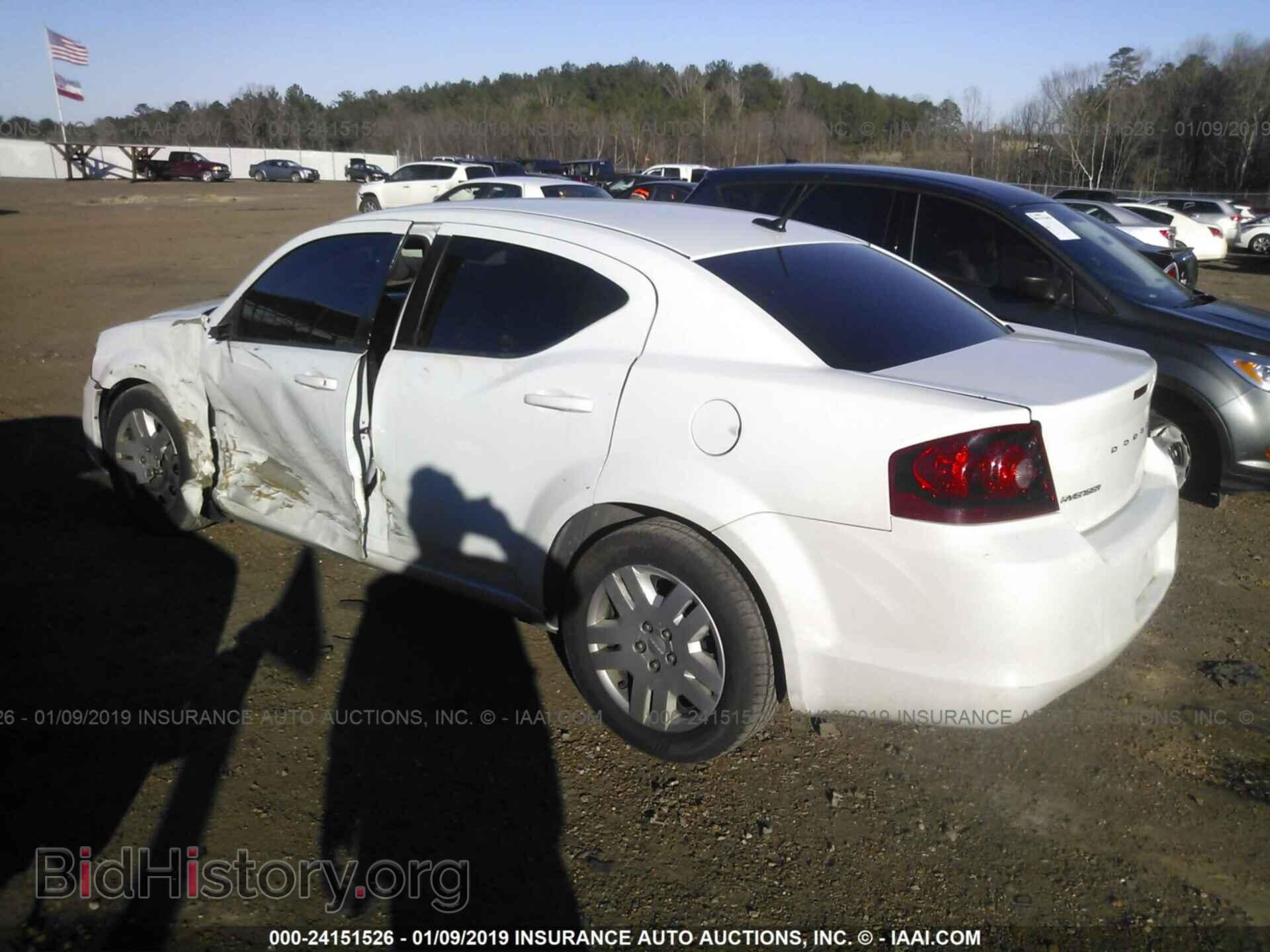 2012 DODGE AVENGER - VIN: 1C3CDZAB0CN110807 - Photo 3