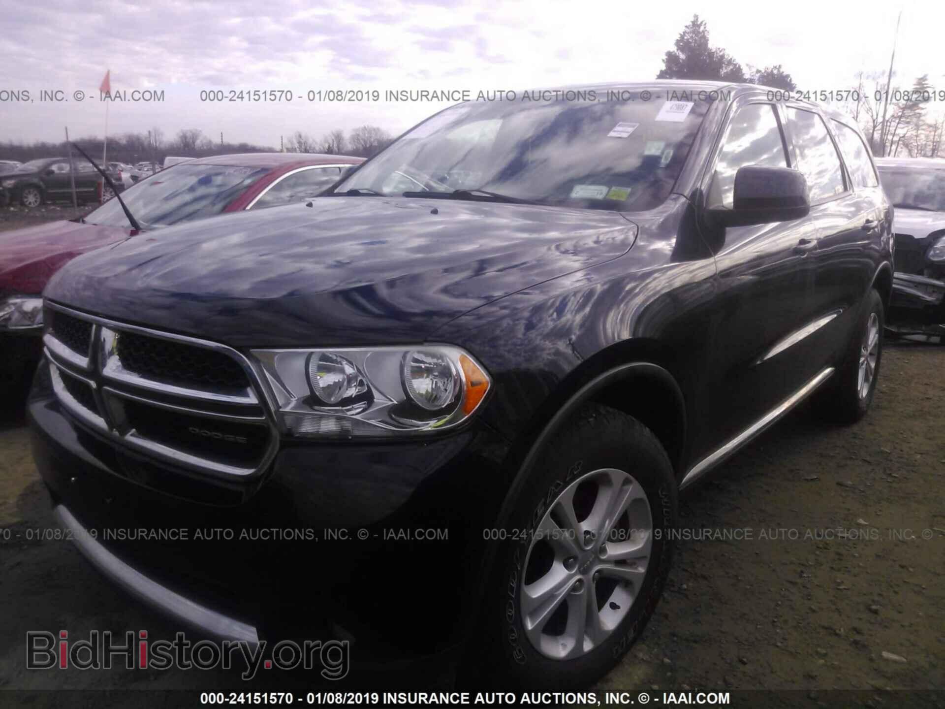 2011 DODGE DURANGO - VIN: 1D4RE2GG3BC616190 - Фото 2