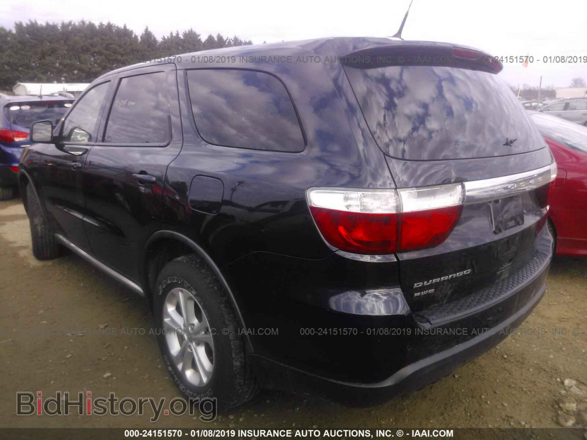 2011 DODGE DURANGO - VIN: 1D4RE2GG3BC616190 - Фото 3