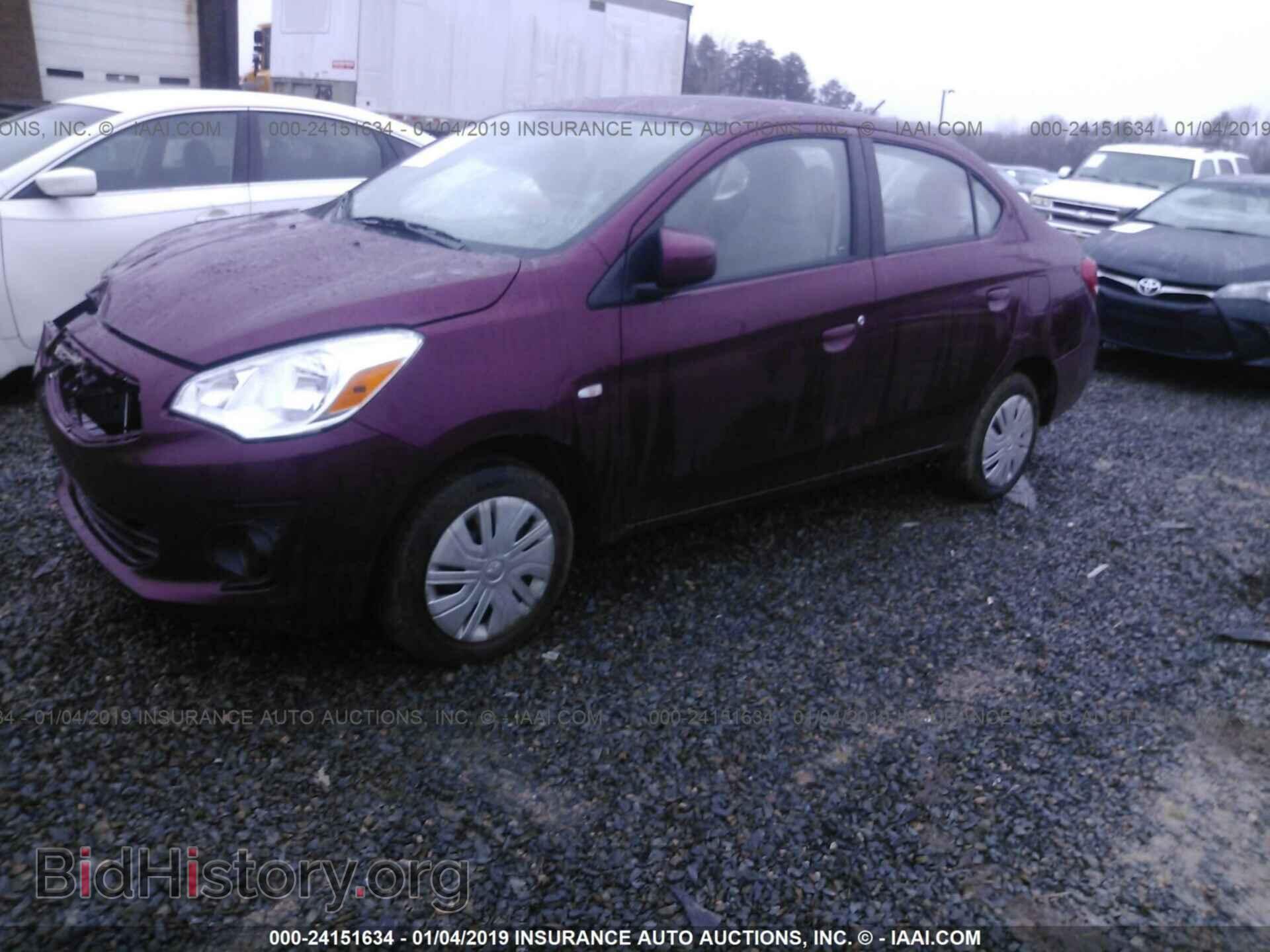 2018 MITSUBISHI MIRAGE - VIN: ML32F3FJ7JHF03655 - Фото 2