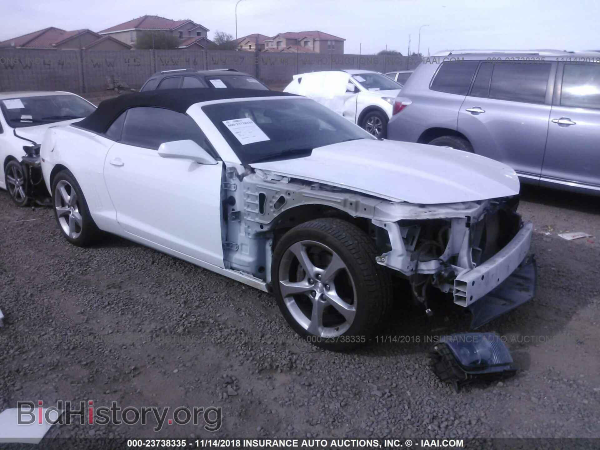 Photo 2G1FK3DJ7D9246590 - CHEVROLET CAMARO 2013