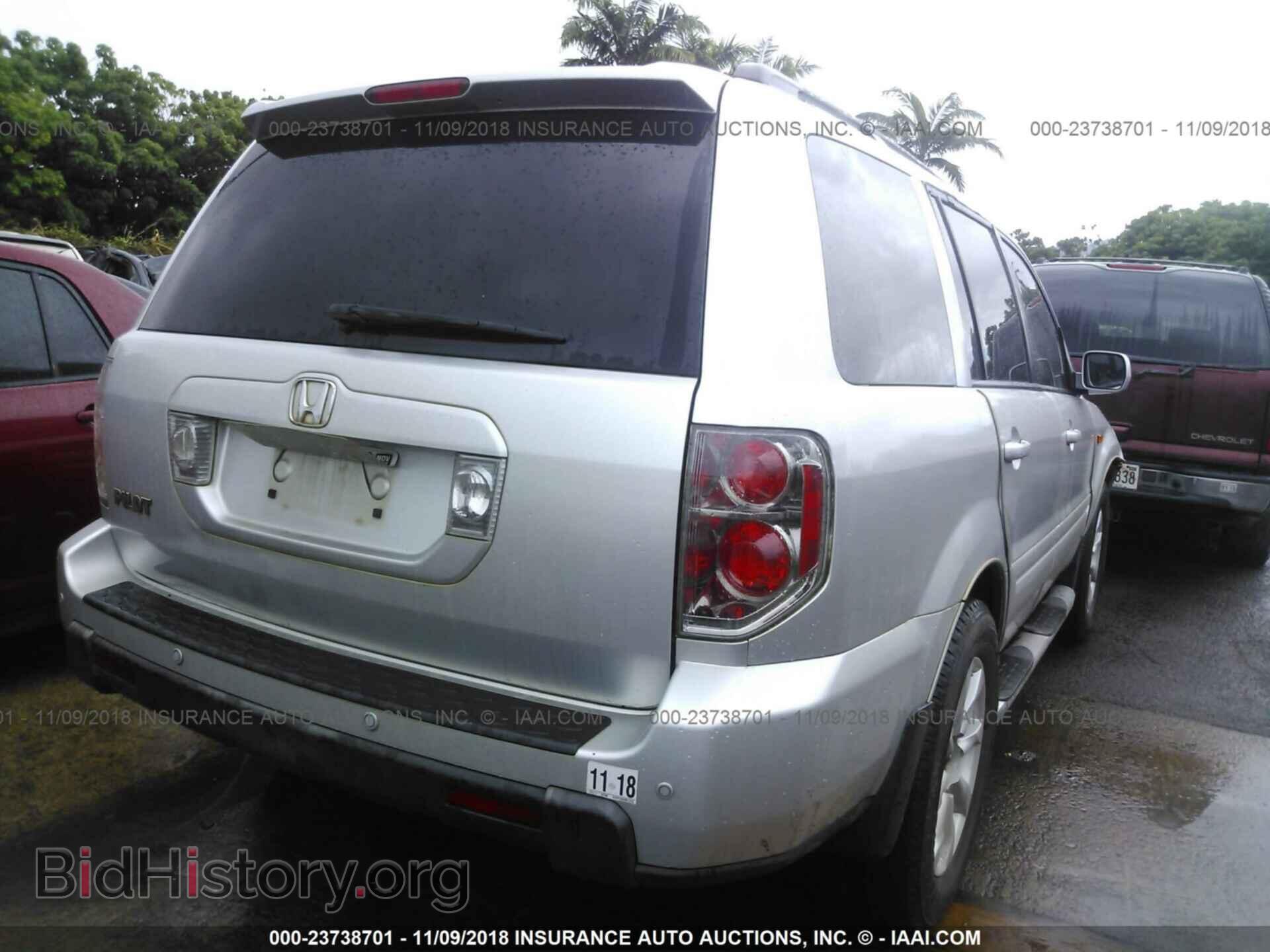 2006 HONDA PILOT - VIN: 5FNYF28606B013783 - Фото 4
