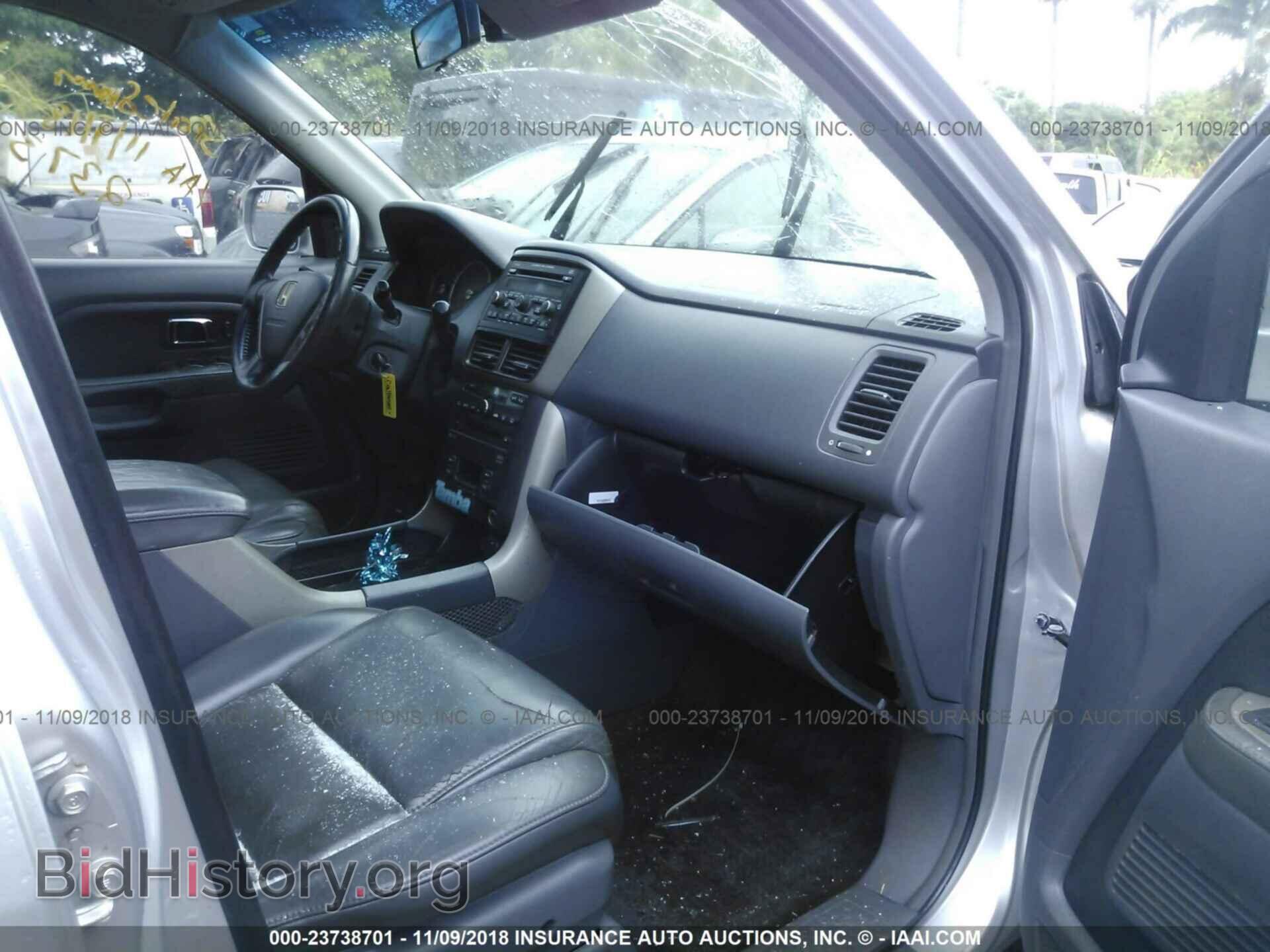 2006 HONDA PILOT - VIN: 5FNYF28606B013783 - Фото 5