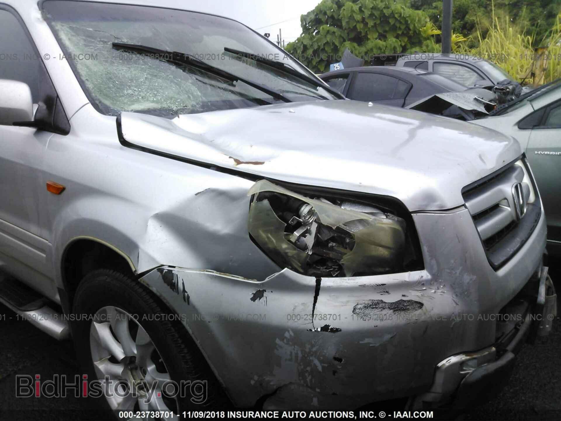 2006 HONDA PILOT - VIN: 5FNYF28606B013783 - Фото 6