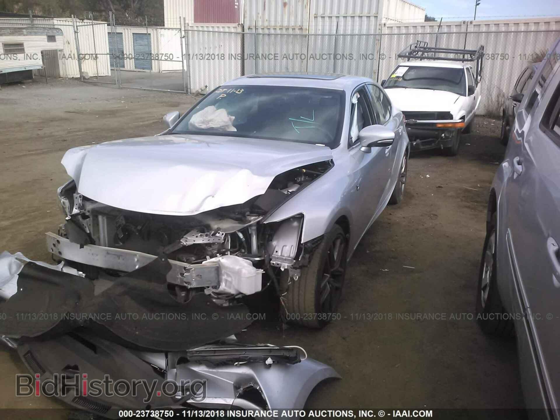2015 LEXUS IS - VIN: JTHBF1D23F5055951 - Фото 2