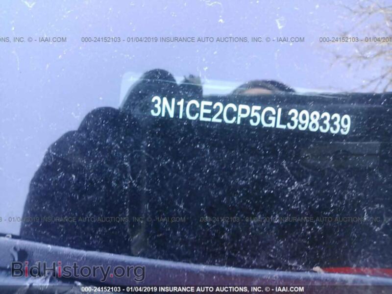 2016 Nissan VERSA NOTE (VIN 3N1CE2CP5GL398339) — фото 9 из 10
