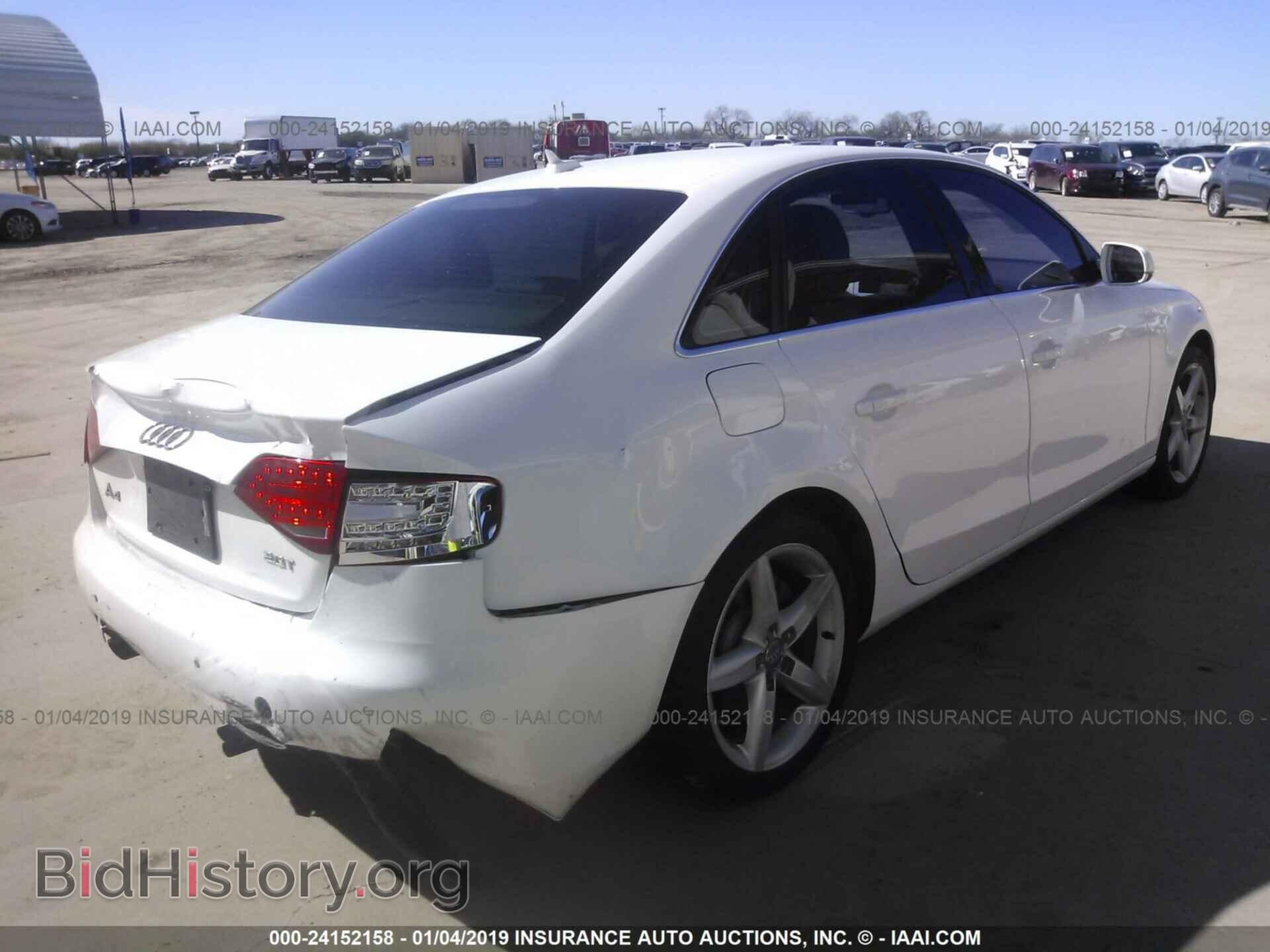 2011 AUDI A4 - VIN: WAUEFAFL9BN038101 - Фото 4