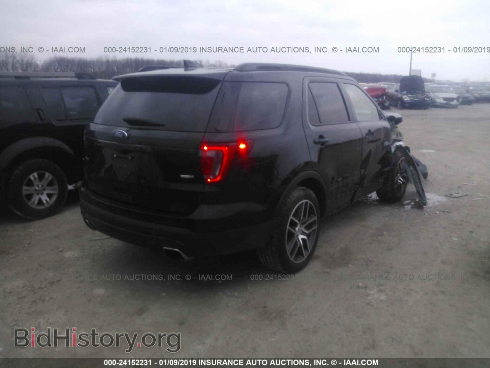 2017 FORD EXPLORER - VIN: 1FM5K8GT0HGA21511 - Фото 4