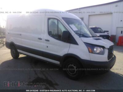 2017 Ford TRANSIT T-250, белый — VIN 1FTYR2CM3HKA51558, IAAI