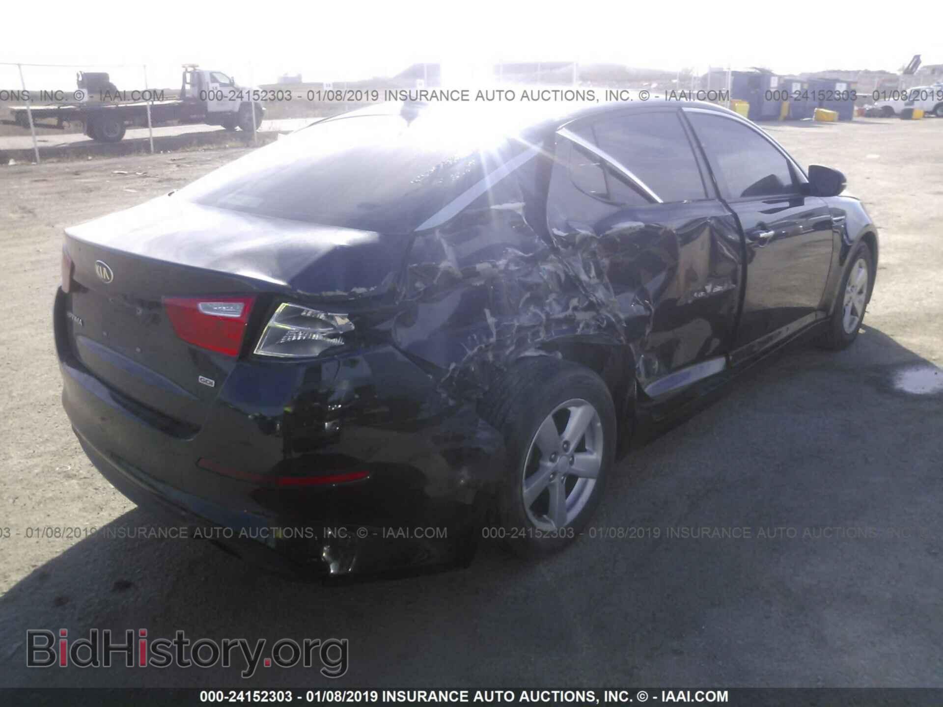 2015 KIA OPTIMA - VIN: 5XXGM4A70FG466850 - Фото 4